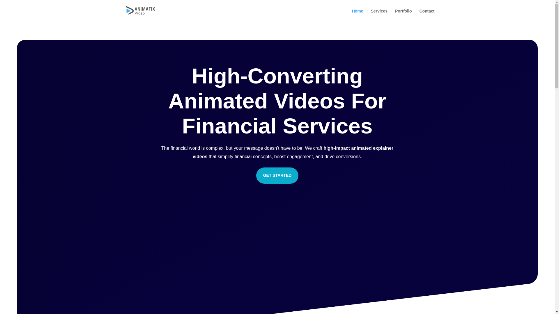 website screenshot of https://animatixsalesvideo.com/