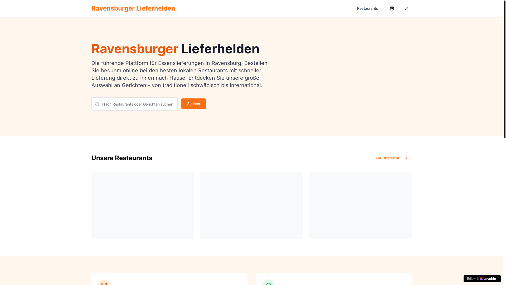 website screenshot of https://ravensburger-lieferhelden.de/