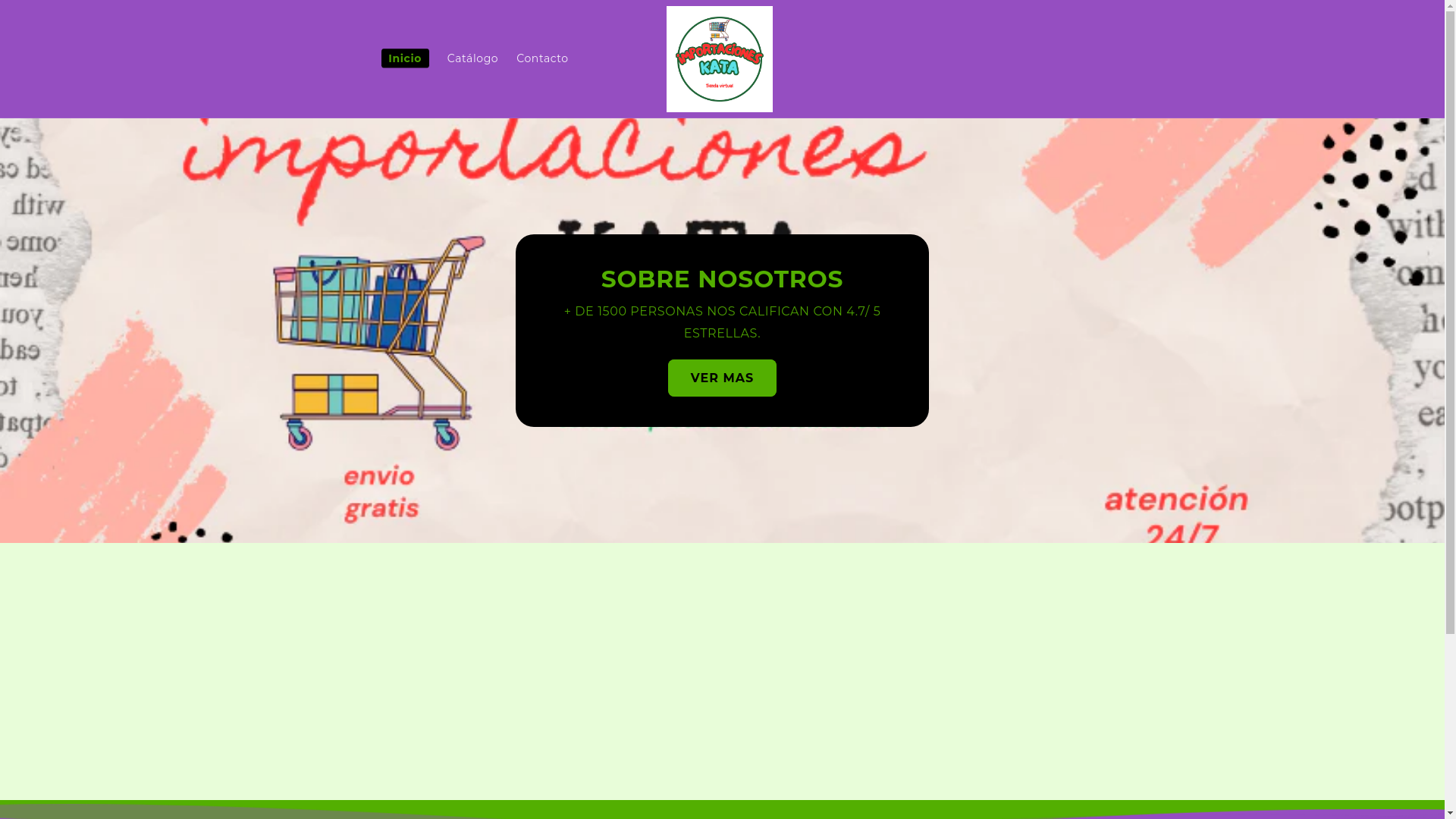 website screenshot of https://importacioneskata.com/