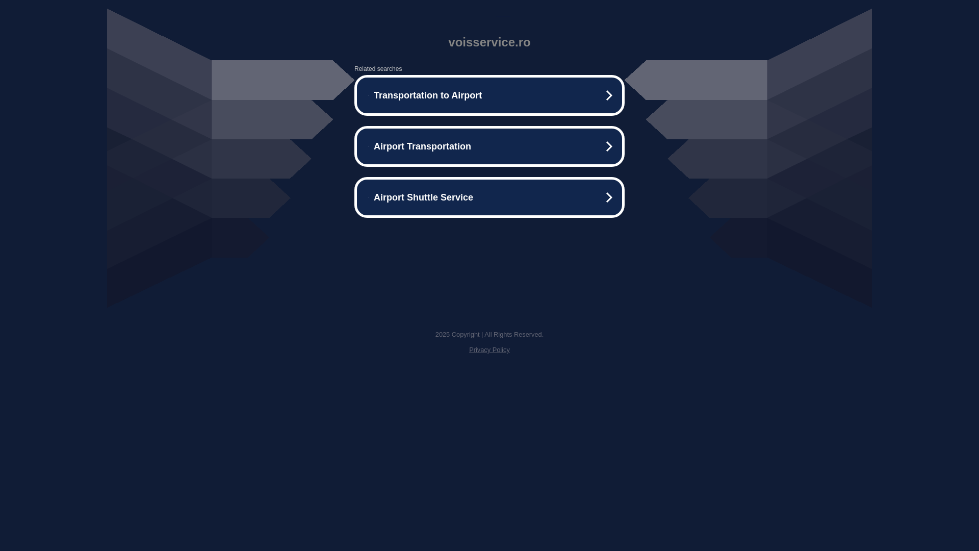 website screenshot of https://voisservice.ro/