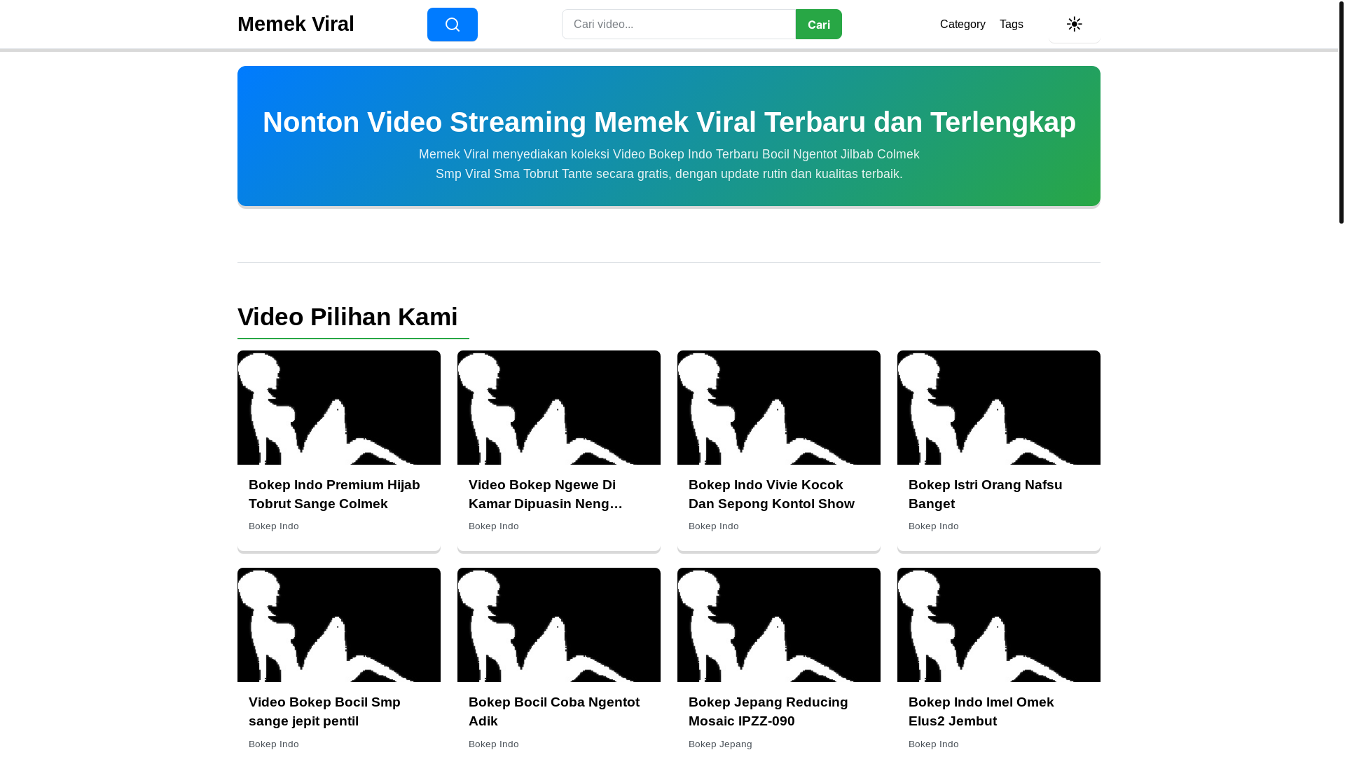 website screenshot of https://memekviral.pages.dev/