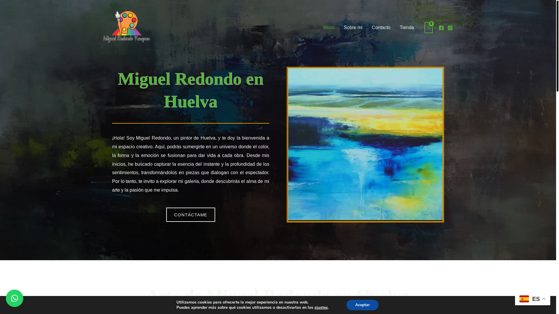 website screenshot of https://miguelredondovazquez.es/