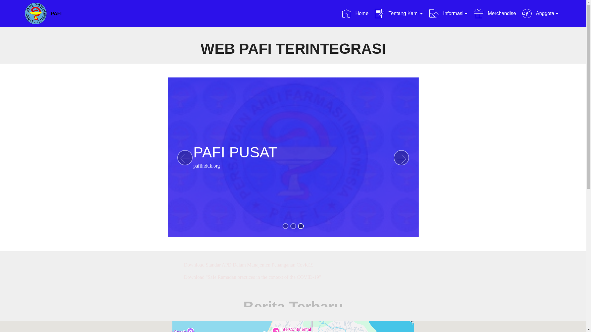 website screenshot of https://pafi-kutaselatan-org.pages.dev/