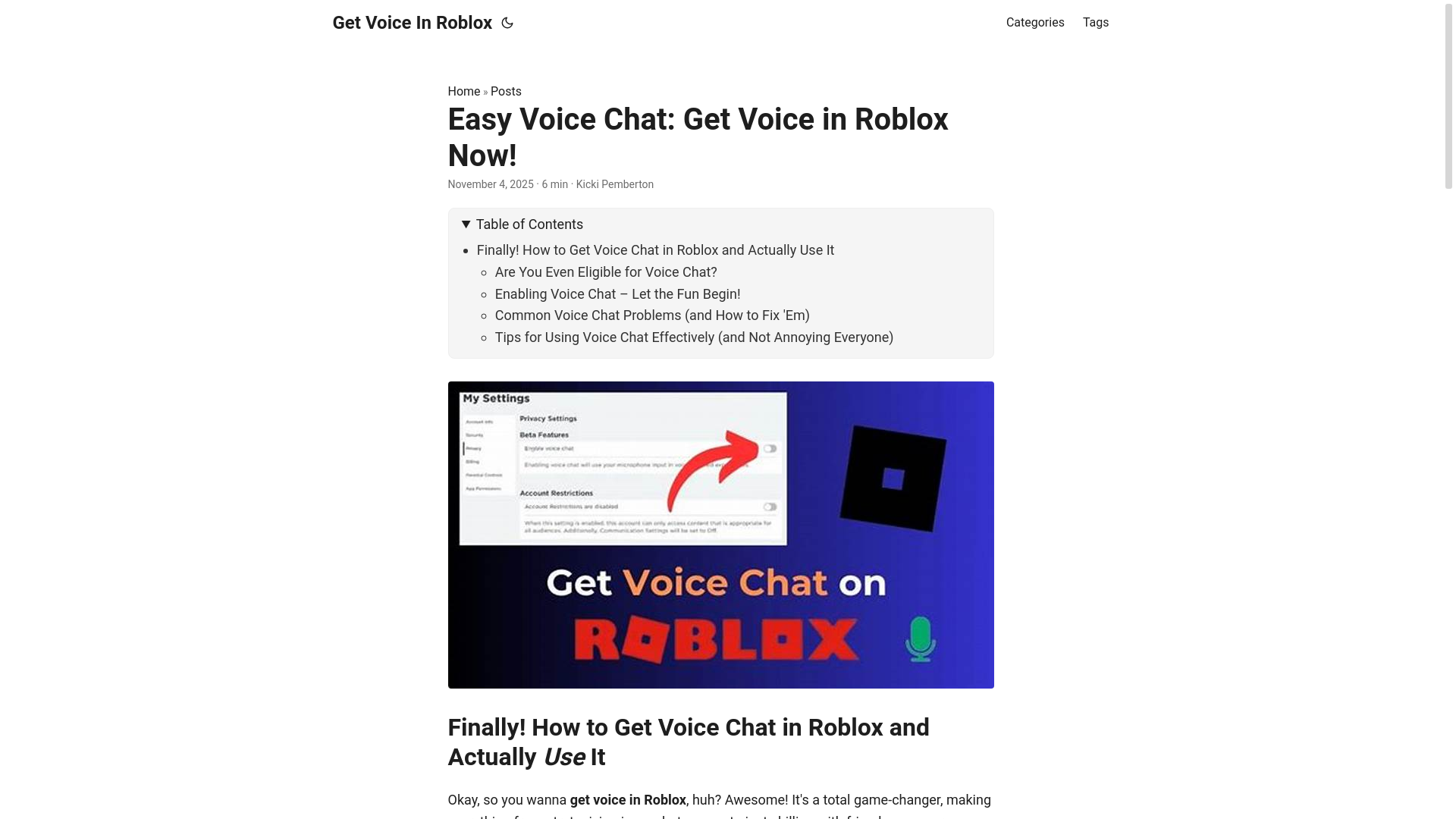 website screenshot of https://get-voice-in-roblox.pages.dev/