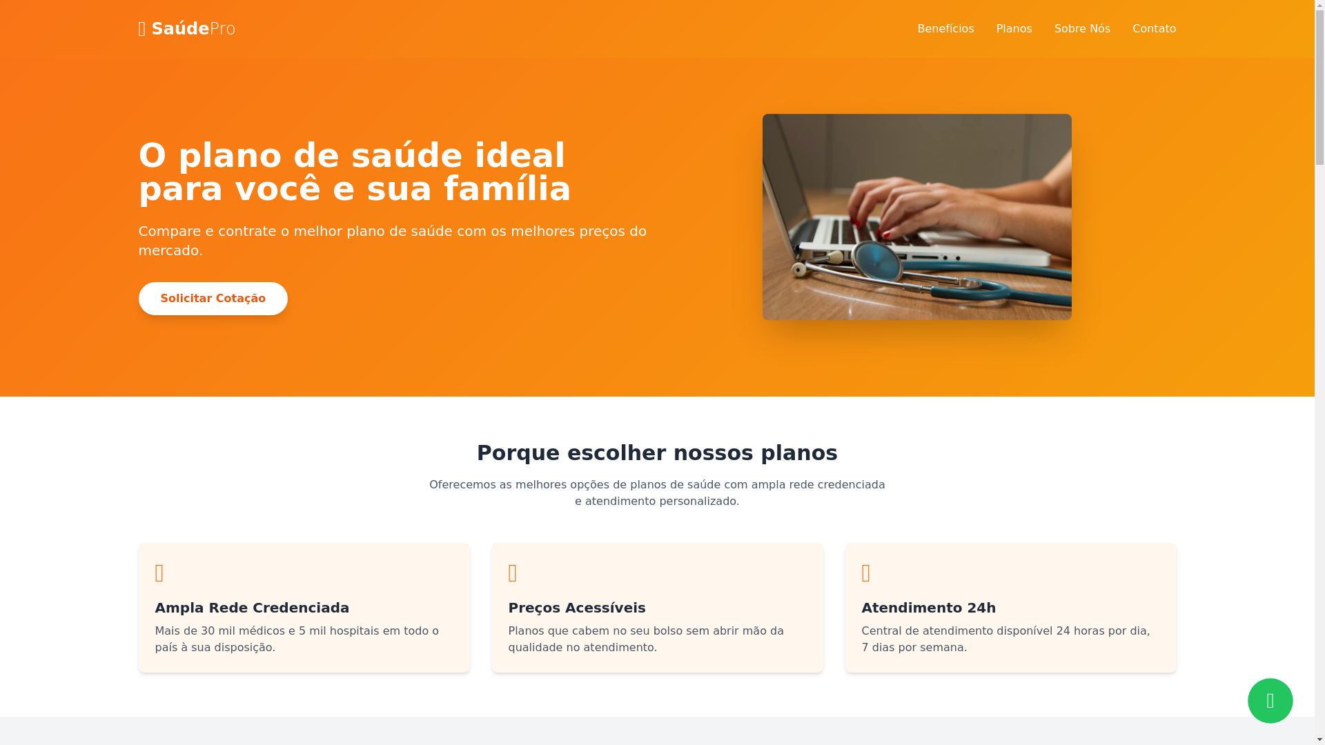 website screenshot of https://centralservicesseguros-dzp.pages.dev/