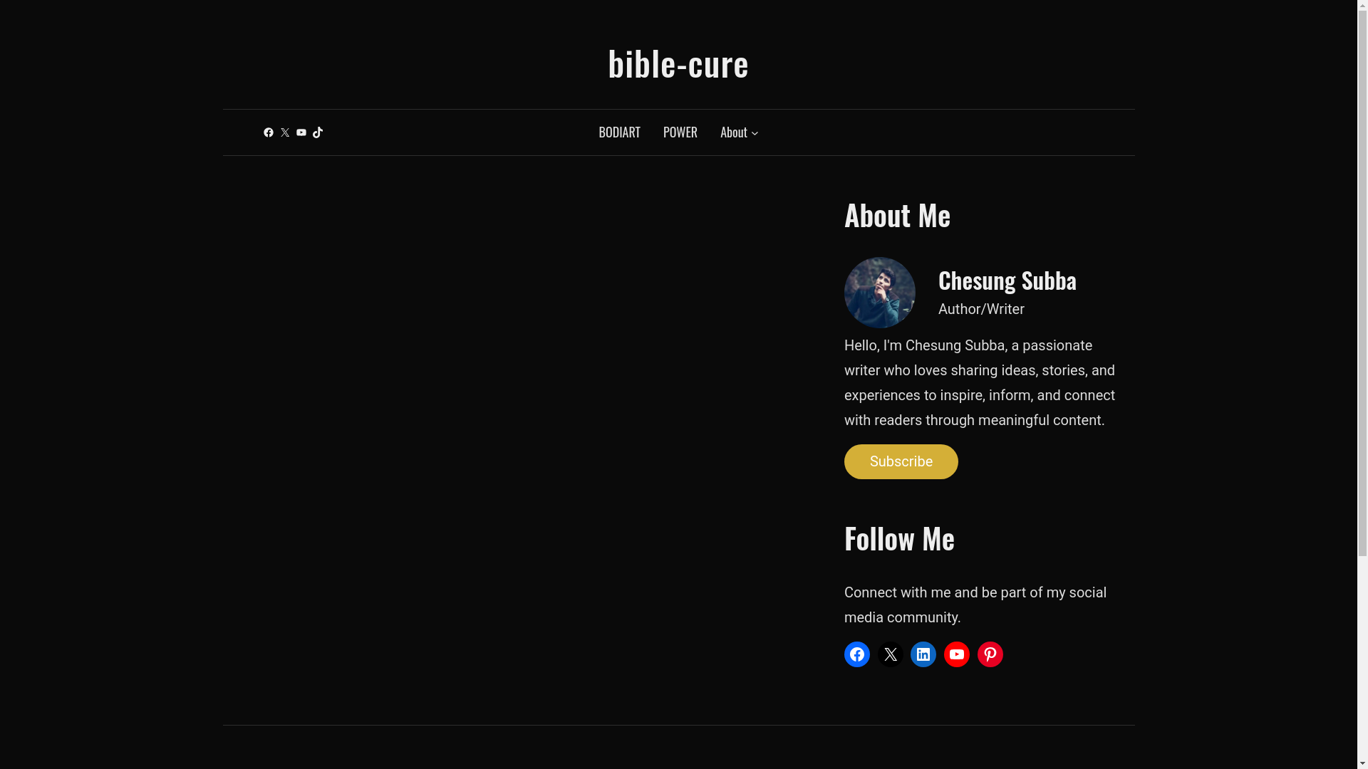 website screenshot of https://bible-cure.com/
