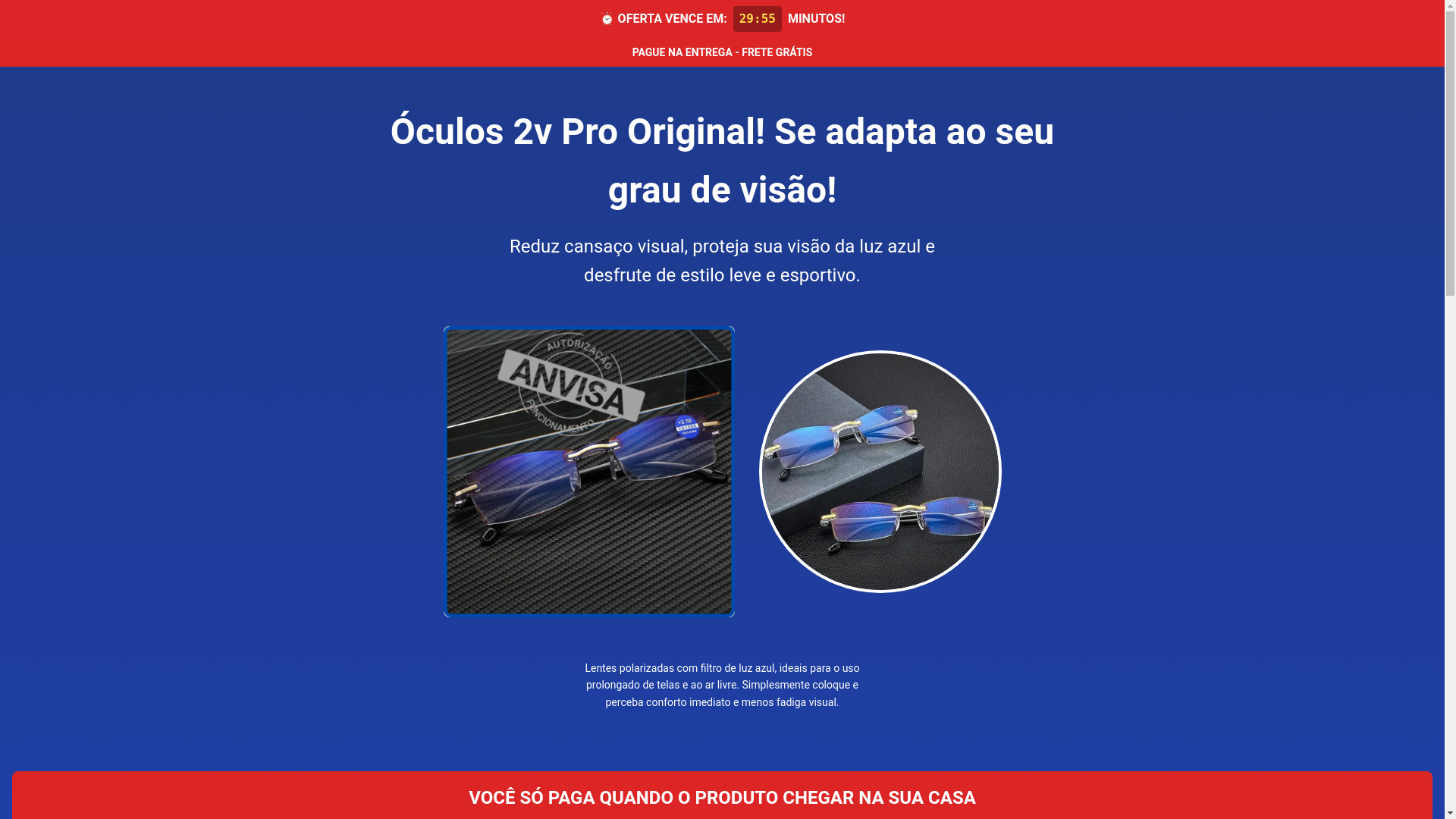 website screenshot of https://oculosinteligente.pages.dev/