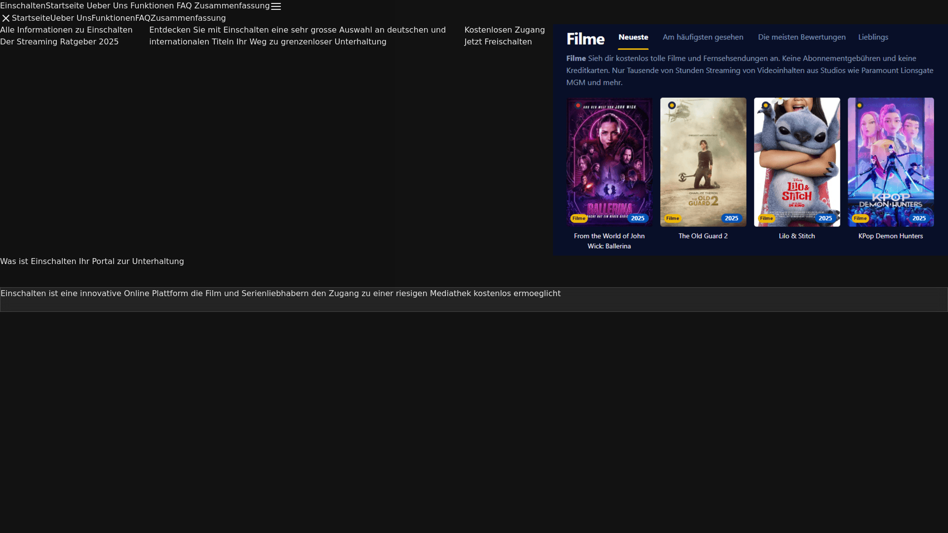 website screenshot of https://einschalten-lkfz.pages.dev/