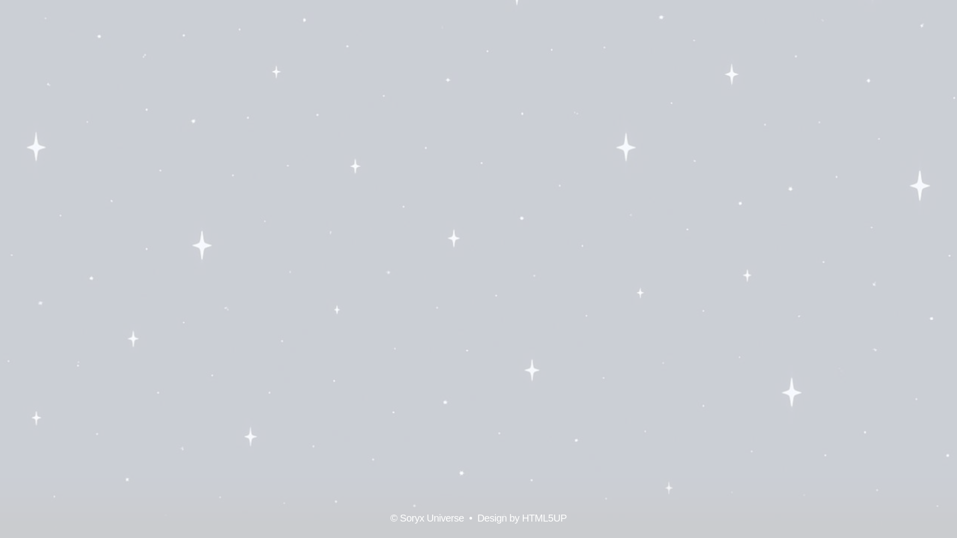 website screenshot of https://soryx-universe.pages.dev/