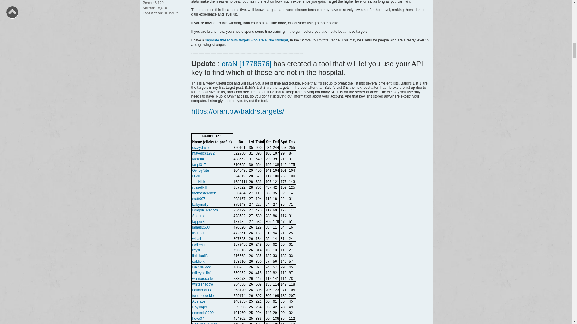 website screenshot of https://www.torn.com/forums.php#/p=threads&f=61&t=16034448&b=0&a=0&to=18301173