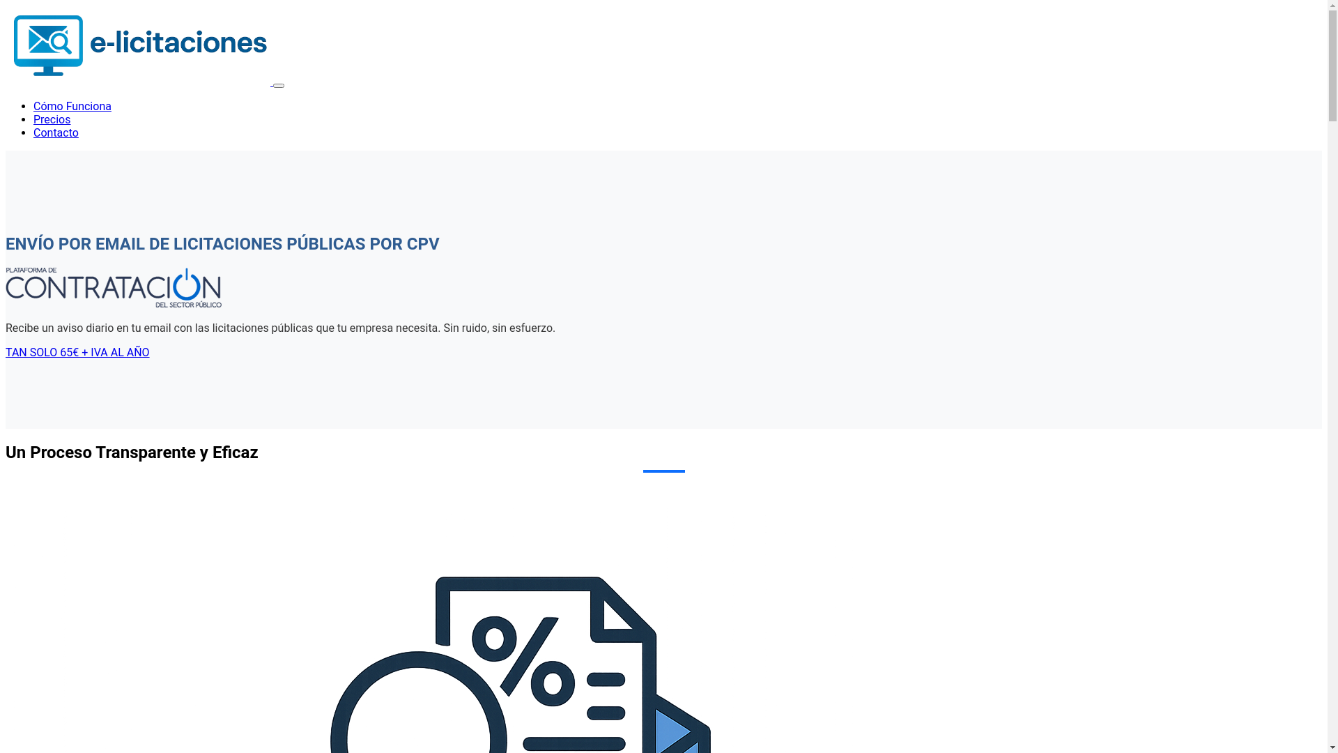 website screenshot of https://e-licitaciones.es/