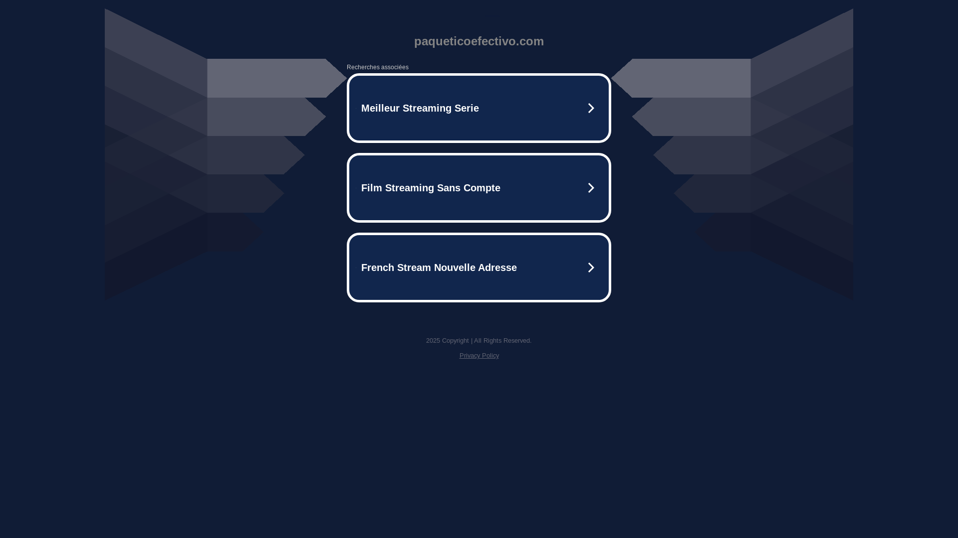 website screenshot of https://paqueticoefectivo.com/