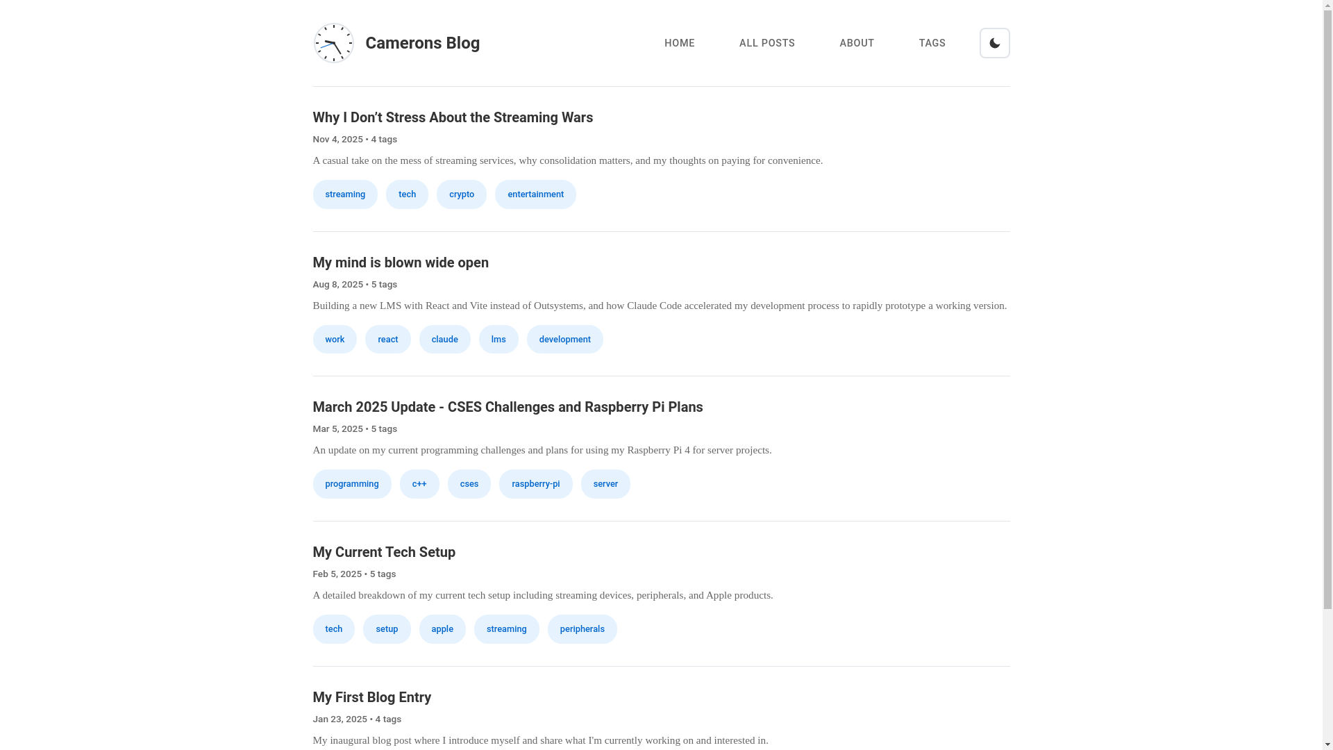 website screenshot of https://cameronknox-me.pages.dev/