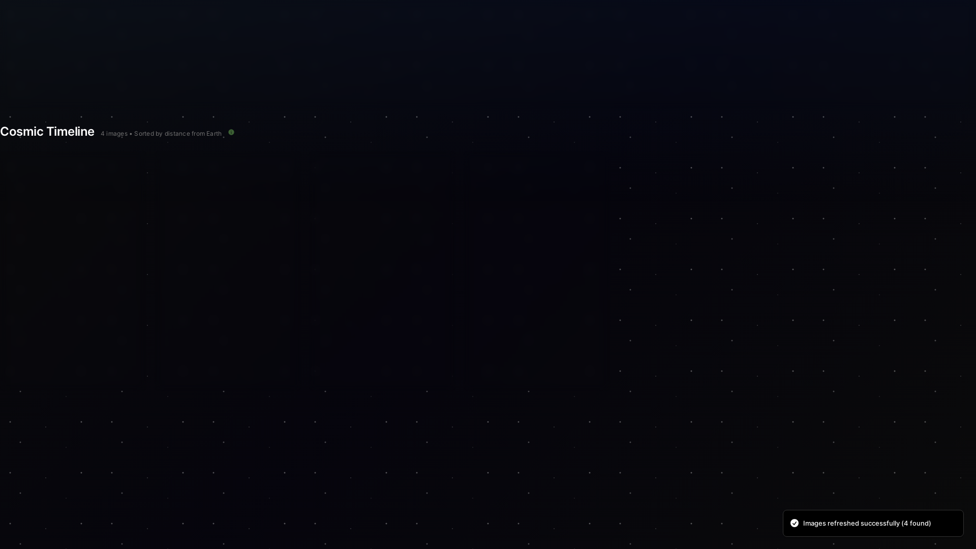 website screenshot of https://jwst-deep-sky-explorer.pages.dev/