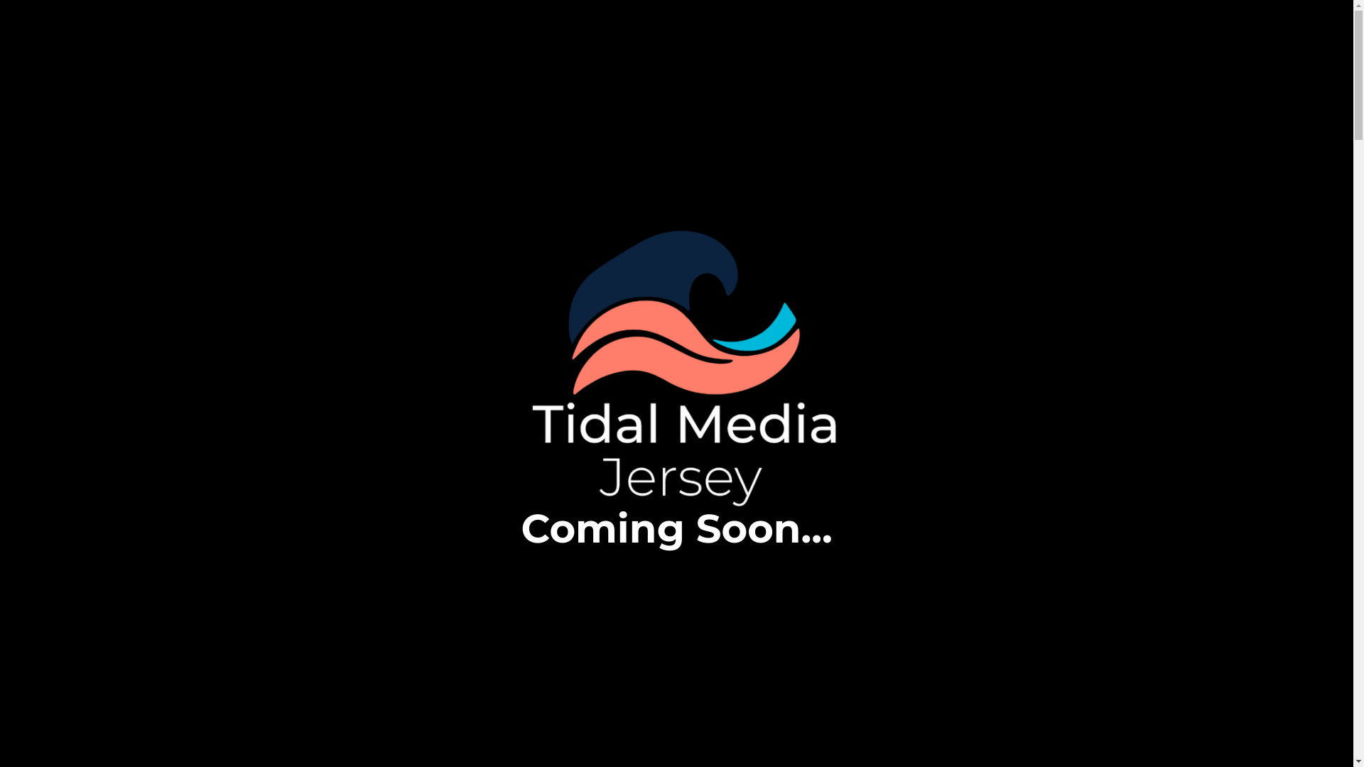 website screenshot of https://tidalmedia.je/