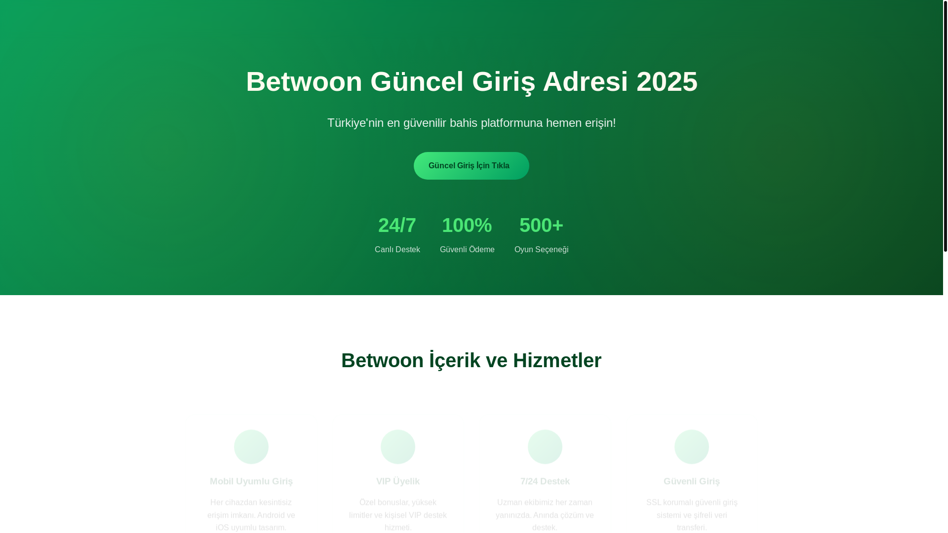 website screenshot of https://betwoonguncelgirisleri.com/