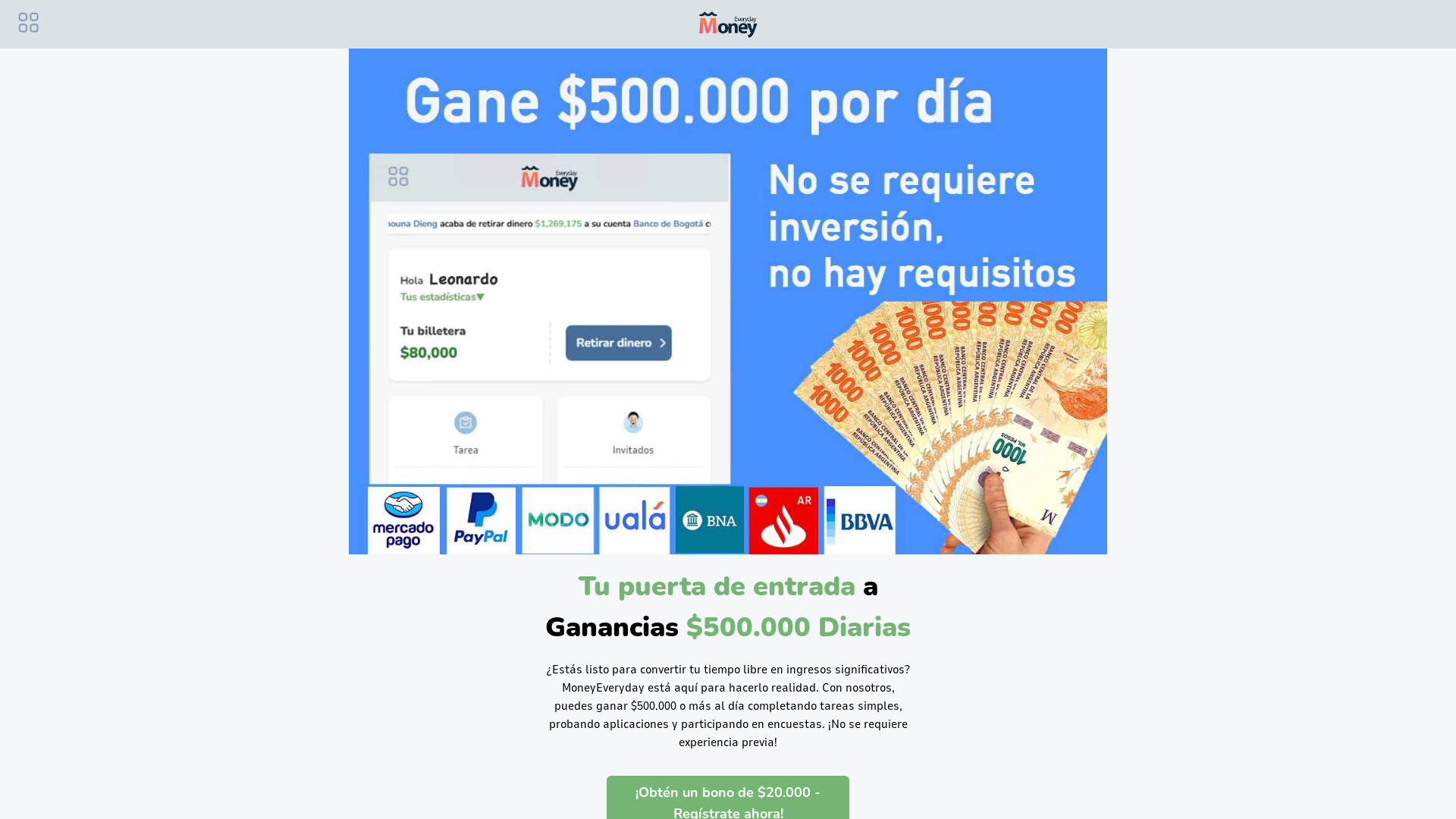 website screenshot of https://monyeverday-azezgr.top/