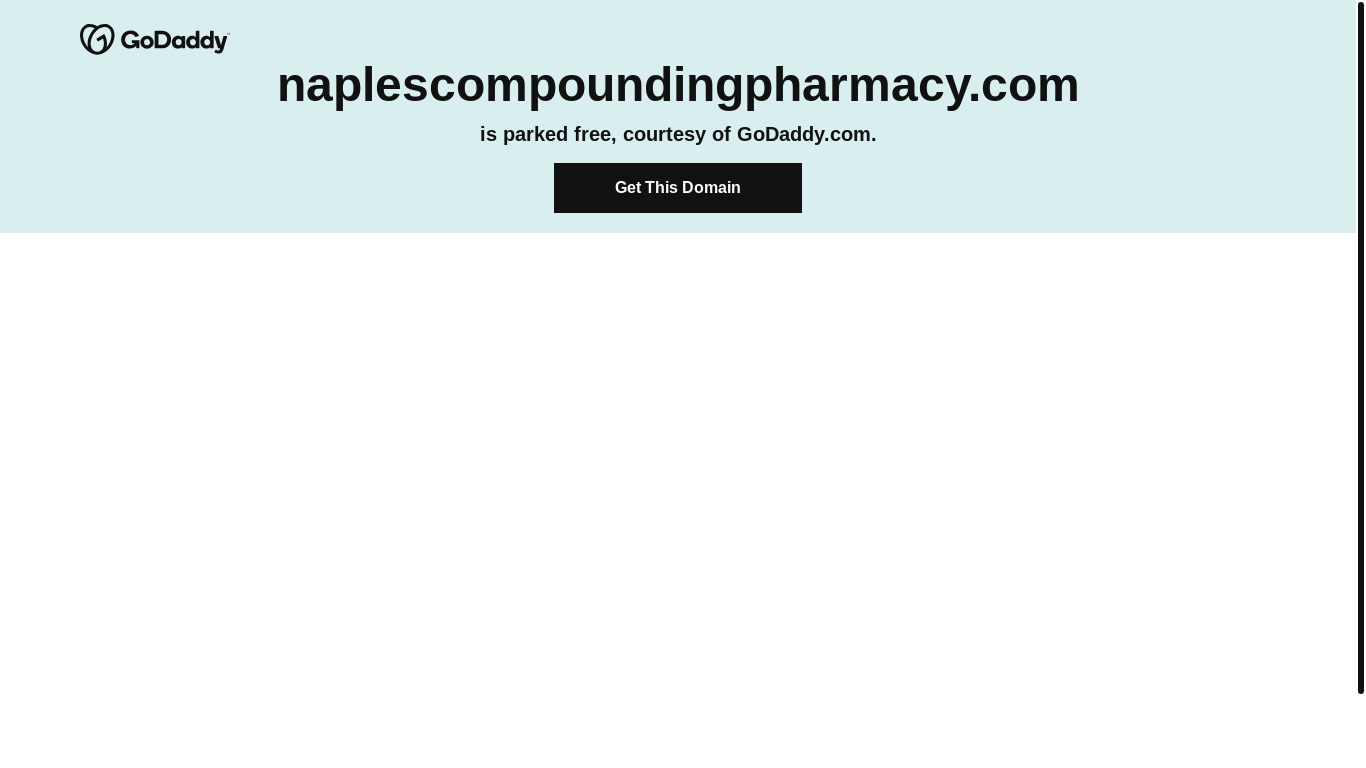 website screenshot of https://naplescompoundingpharmacy.com/