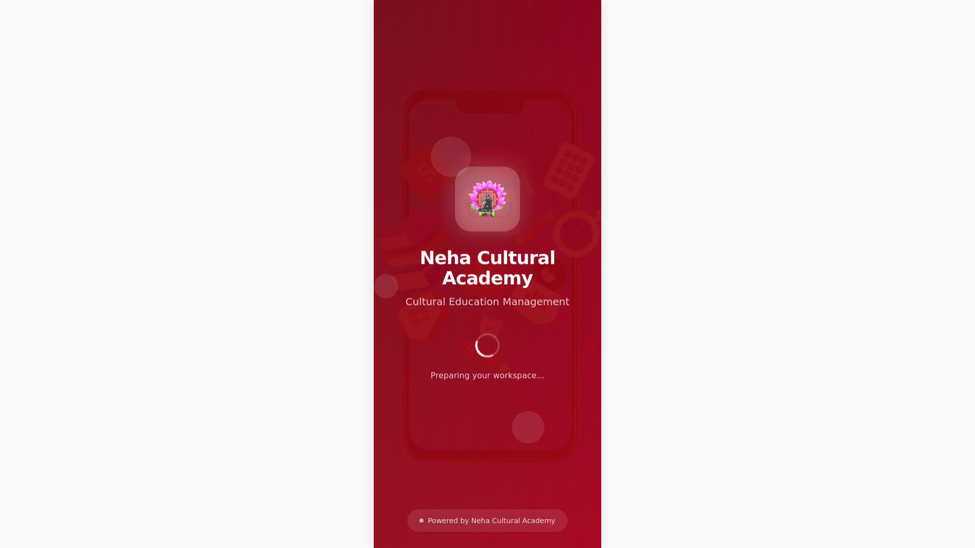 website screenshot of https://nehahrayappa.com/