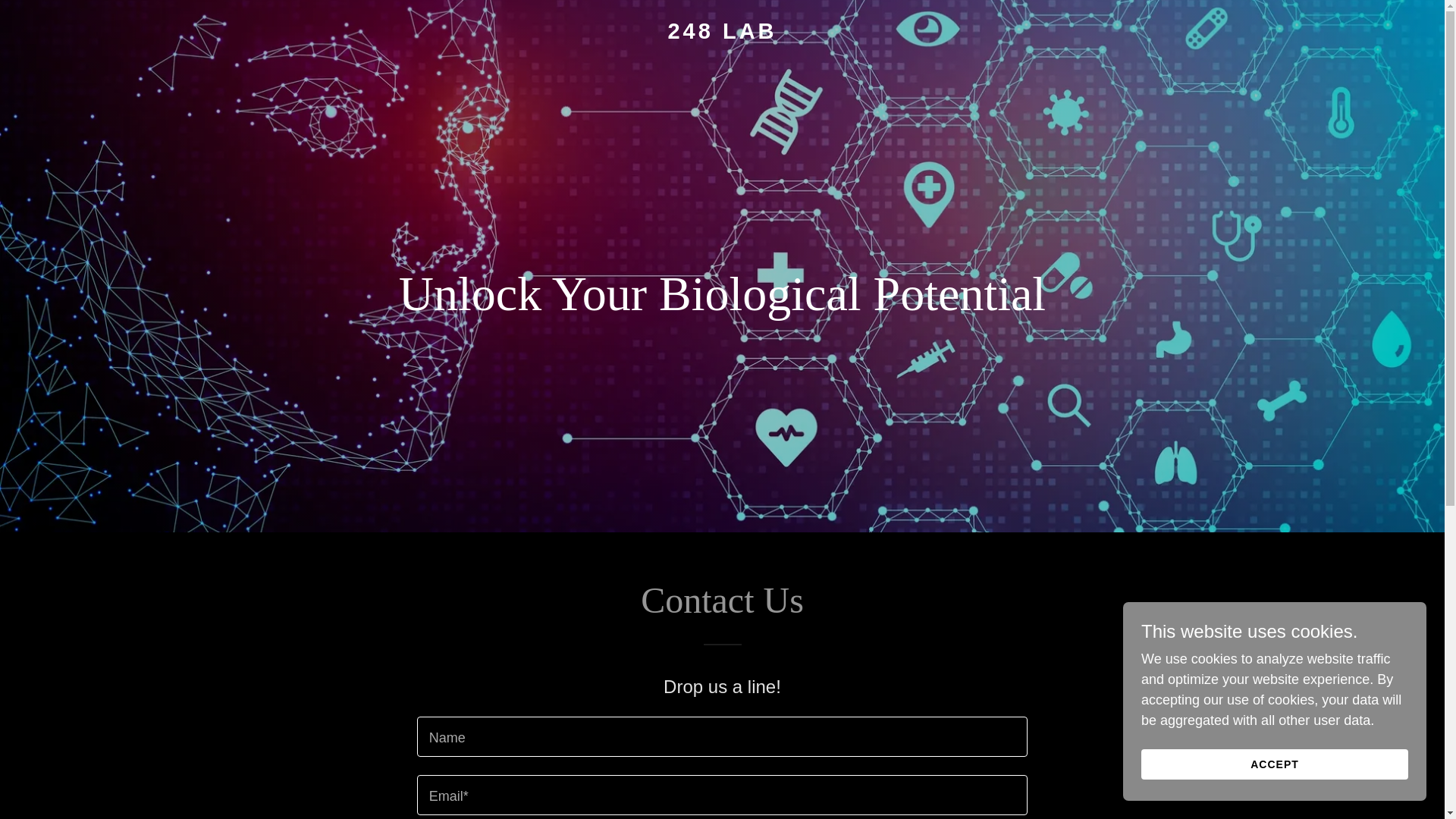 website screenshot of https://248lab.com/