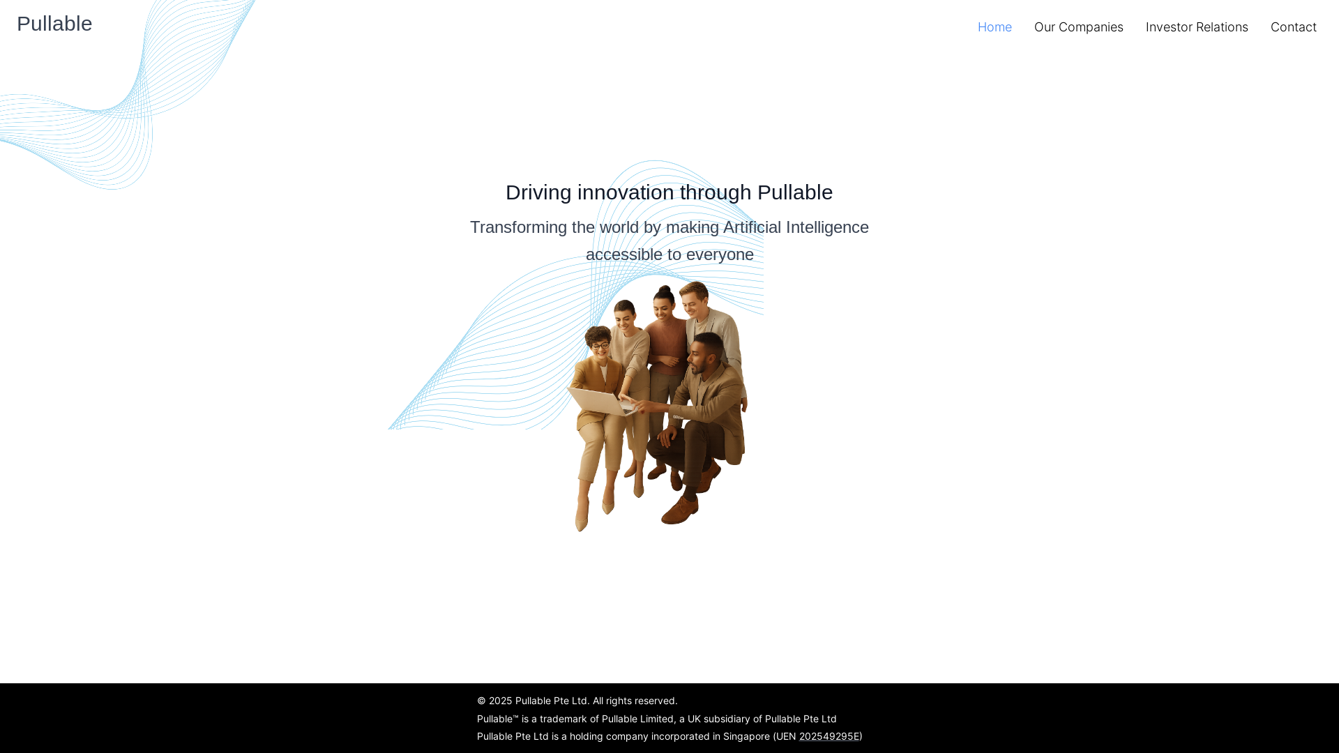 website screenshot of https://website-holdings.pages.dev/