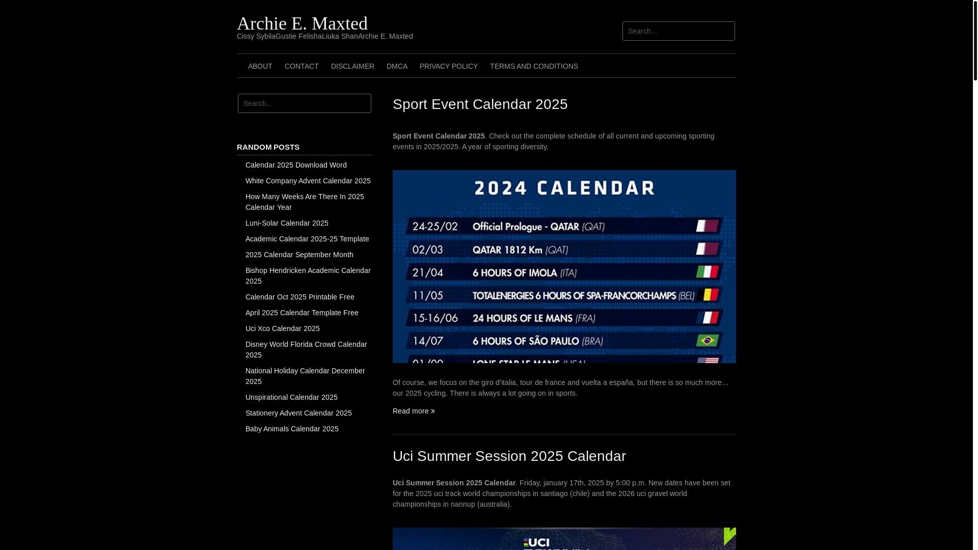 website screenshot of https://archieemaxted.pages.dev/