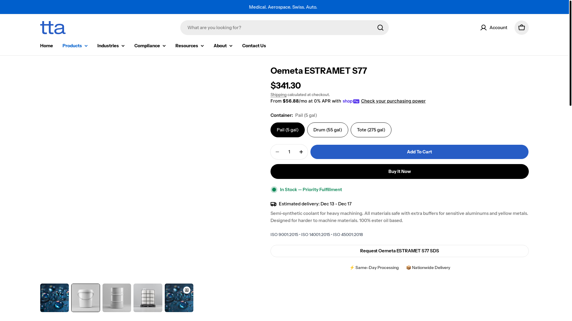 website screenshot of https://estramets77.com/