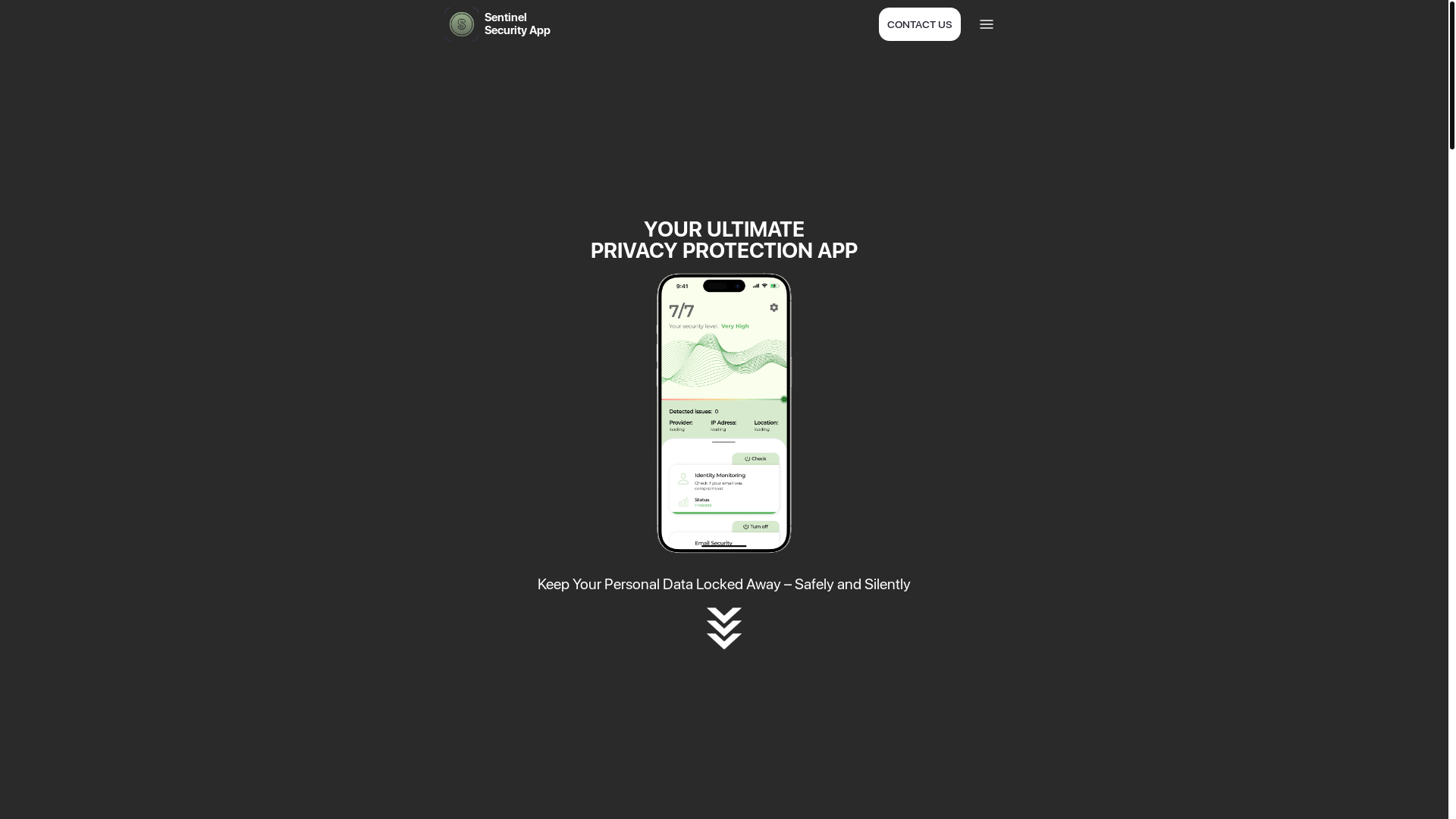 website screenshot of https://sentinel-productland.pages.dev/