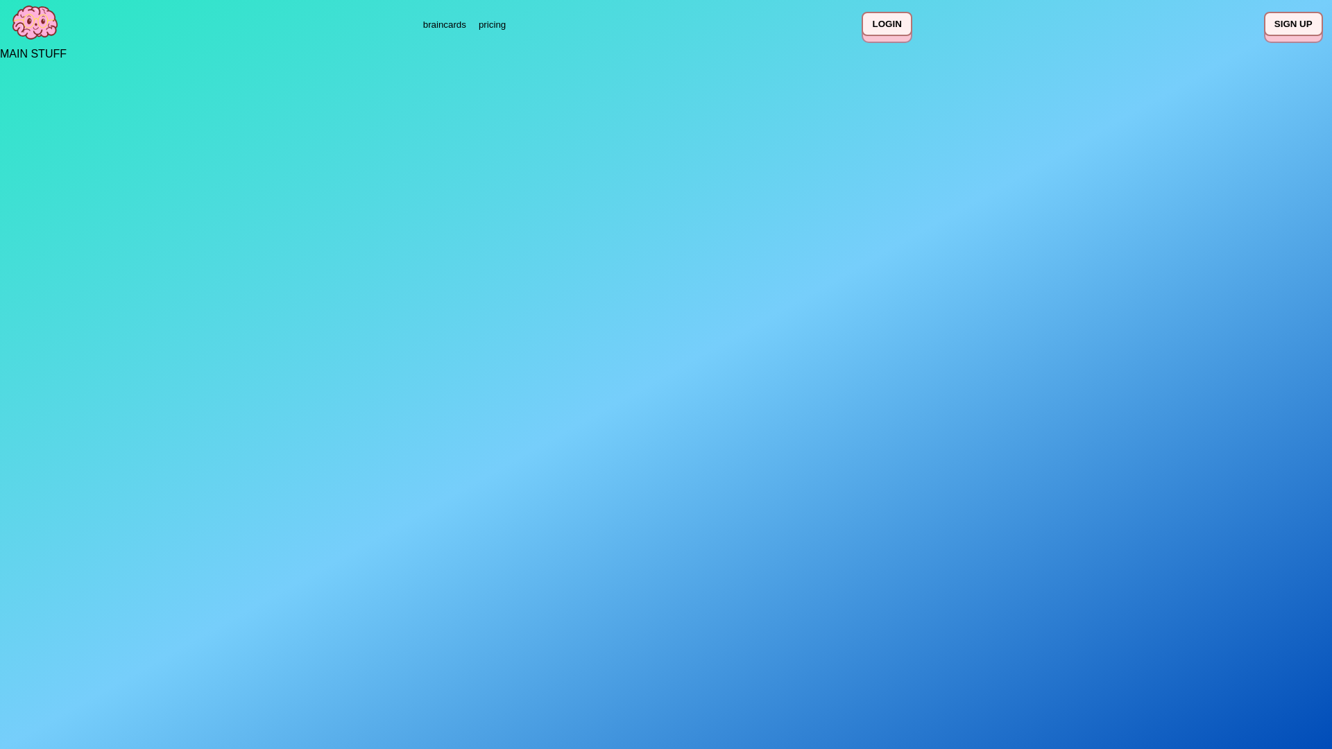website screenshot of https://braincards2025.pages.dev/