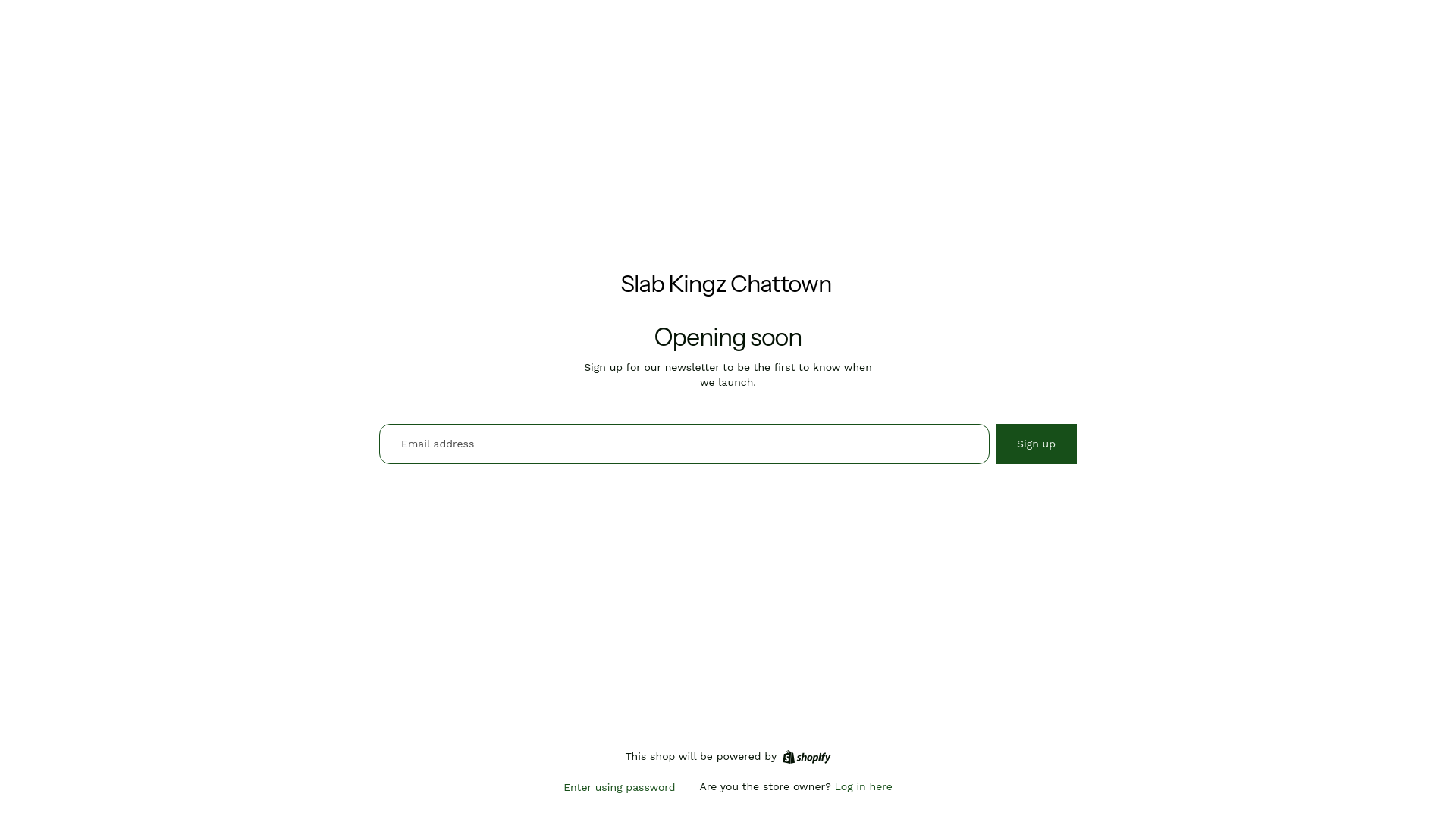 website screenshot of https://slabkingzchattown.com/