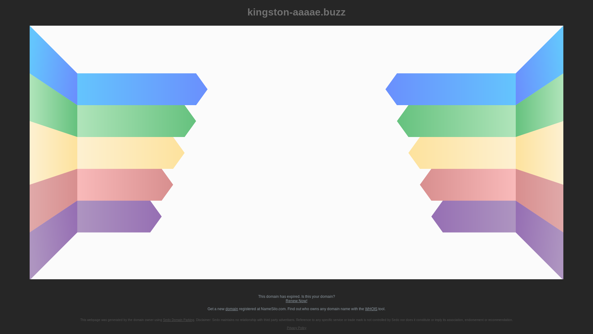 website screenshot of https://kingston-aaaae.buzz/