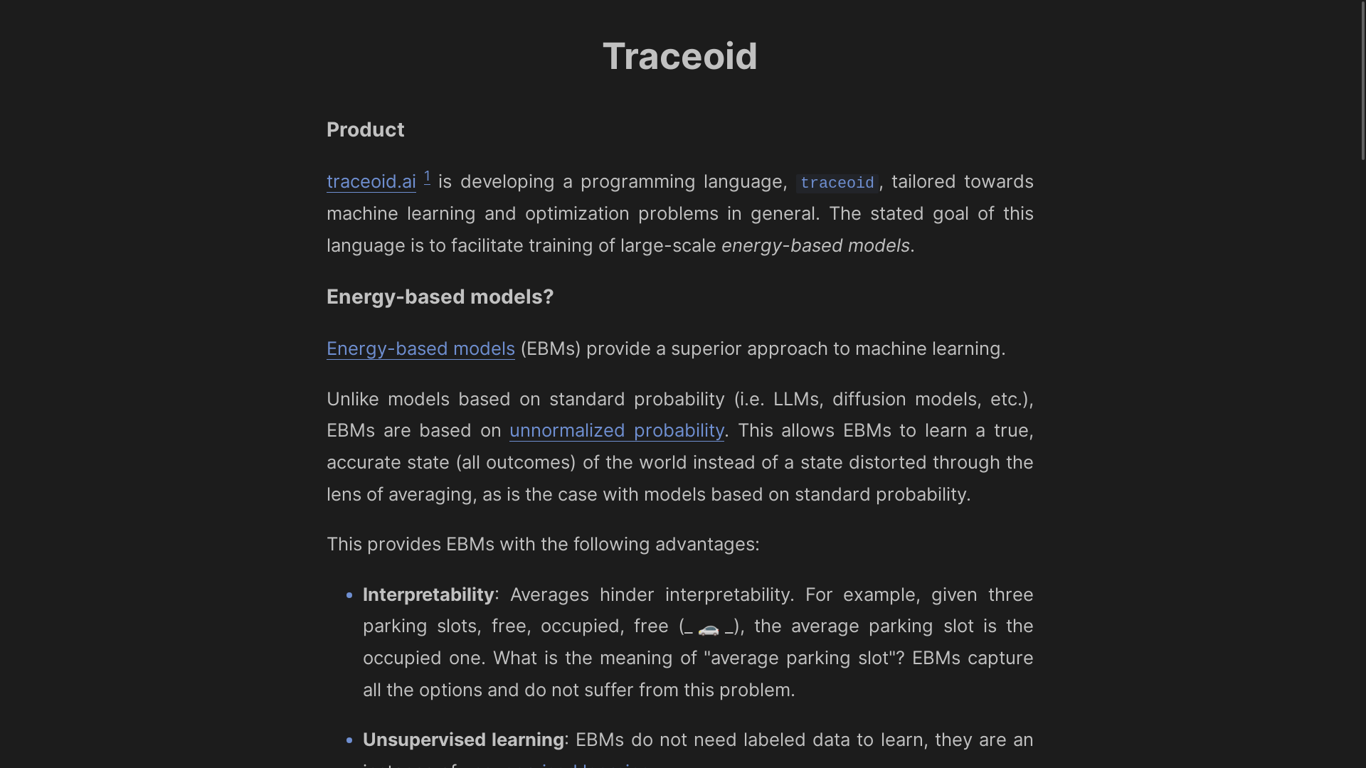 website screenshot of https://traceoid-w.pages.dev/