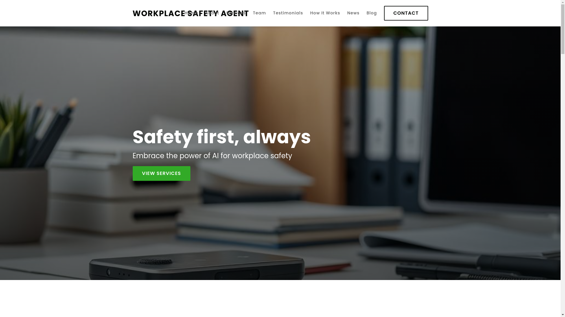 website screenshot of https://worksafeagent.online/