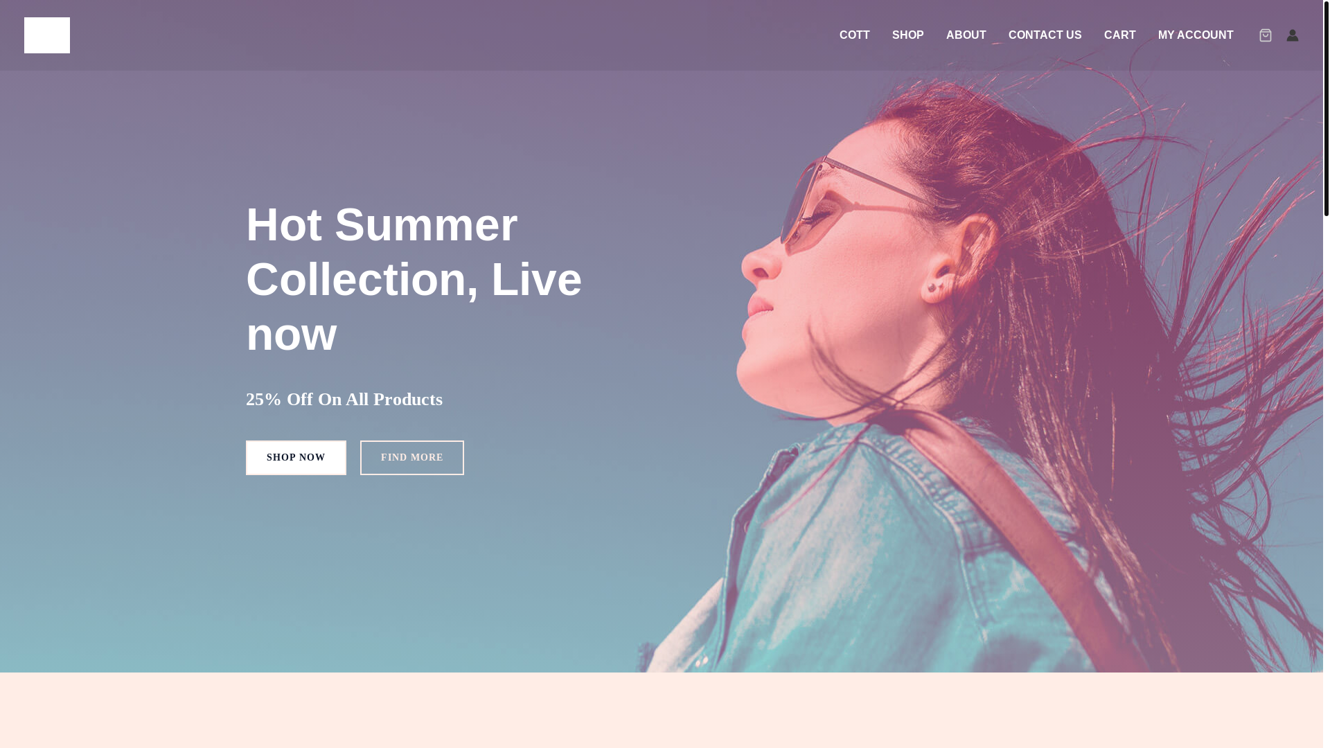 website screenshot of https://cottpk.com/