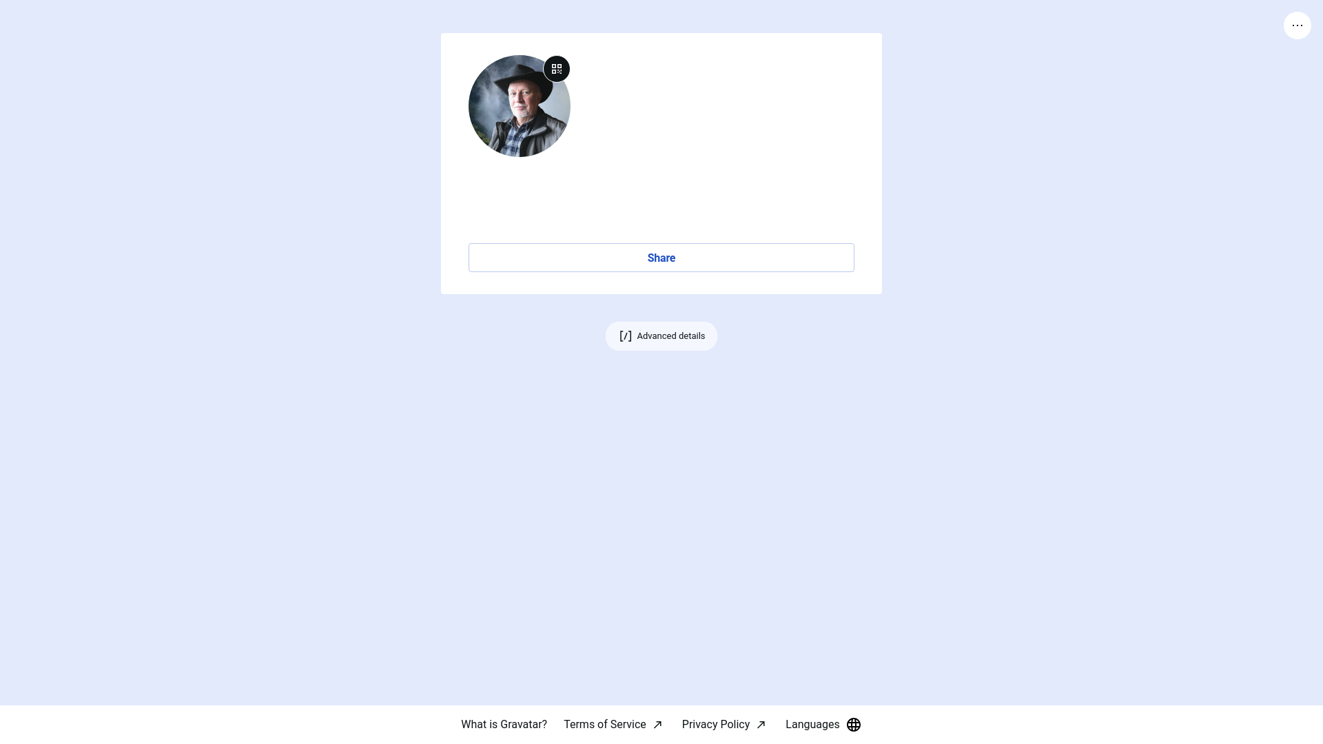 website screenshot of https://keithdaby.link/