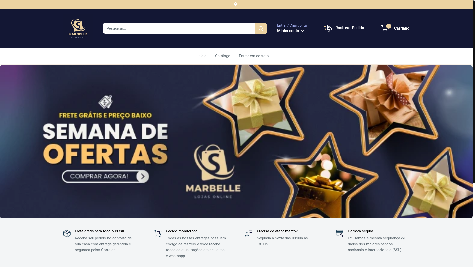 website screenshot of https://marbellelojas.online/