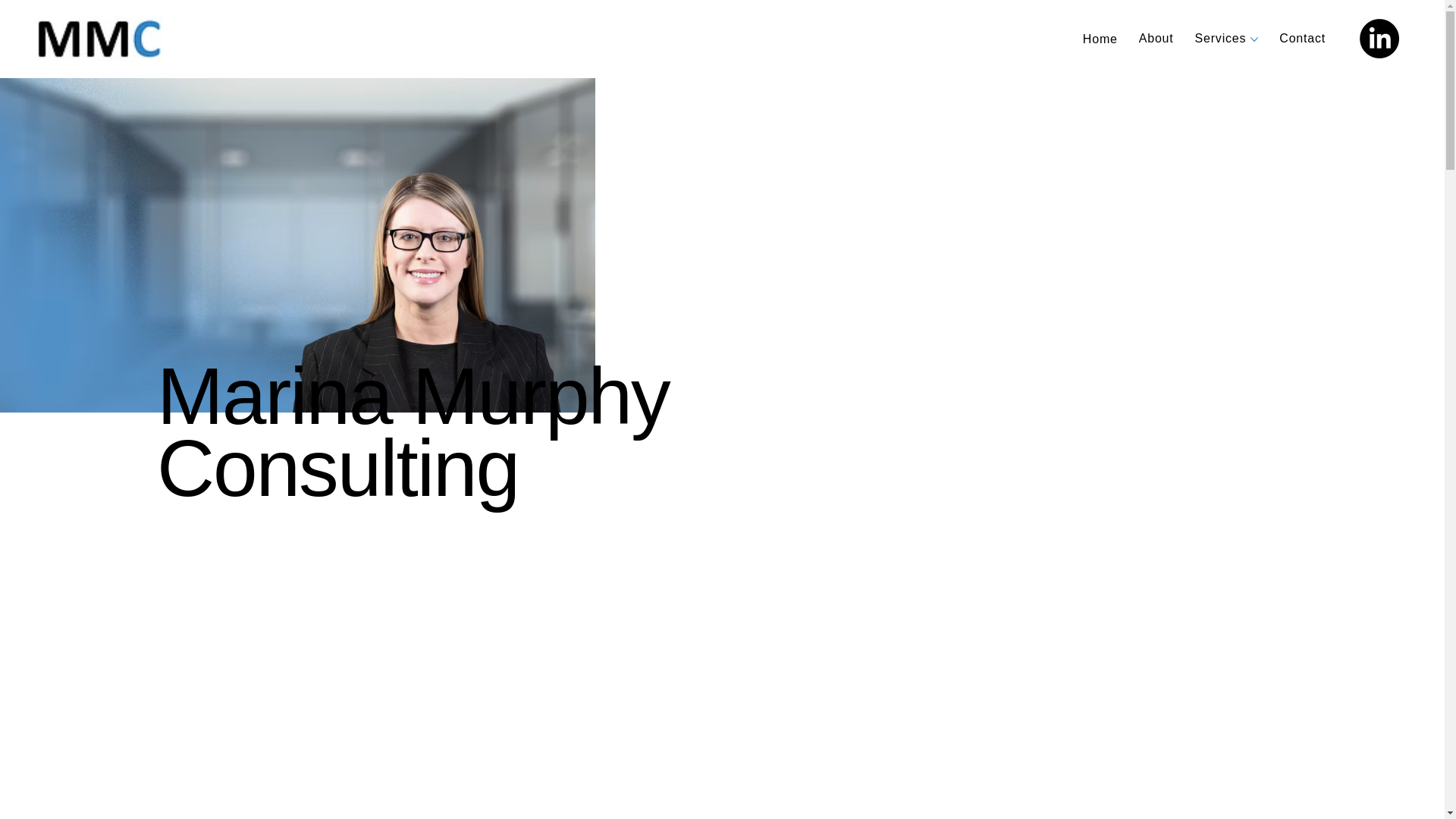 website screenshot of https://marinamurphyconsulting.com.au/