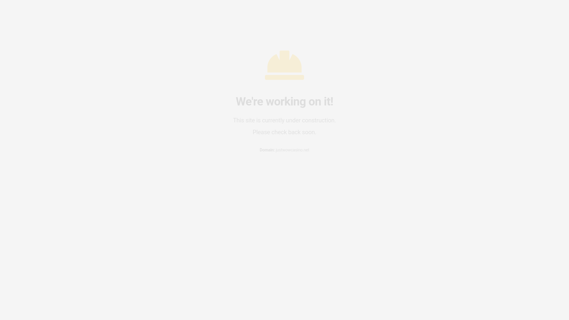 website screenshot of https://justwowcasino.net/