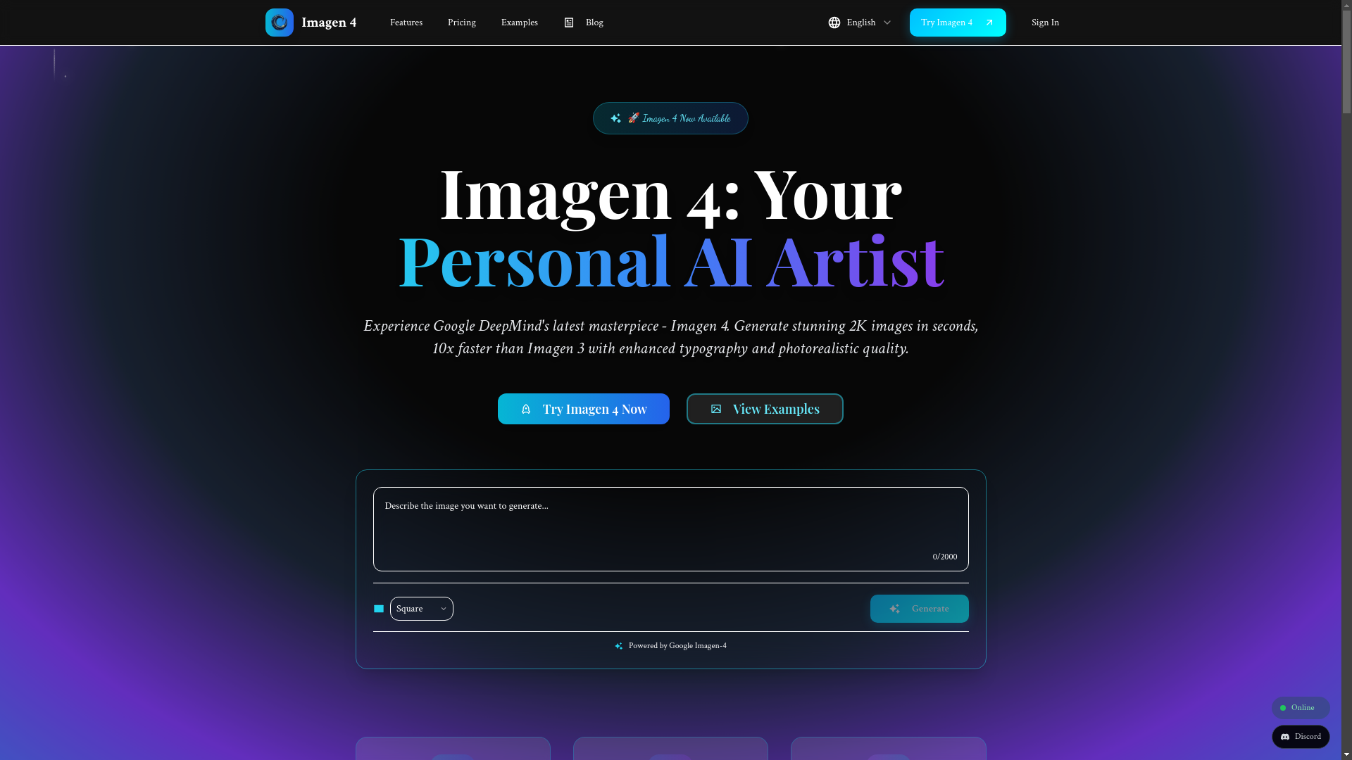 website screenshot of https://piximagen.com/