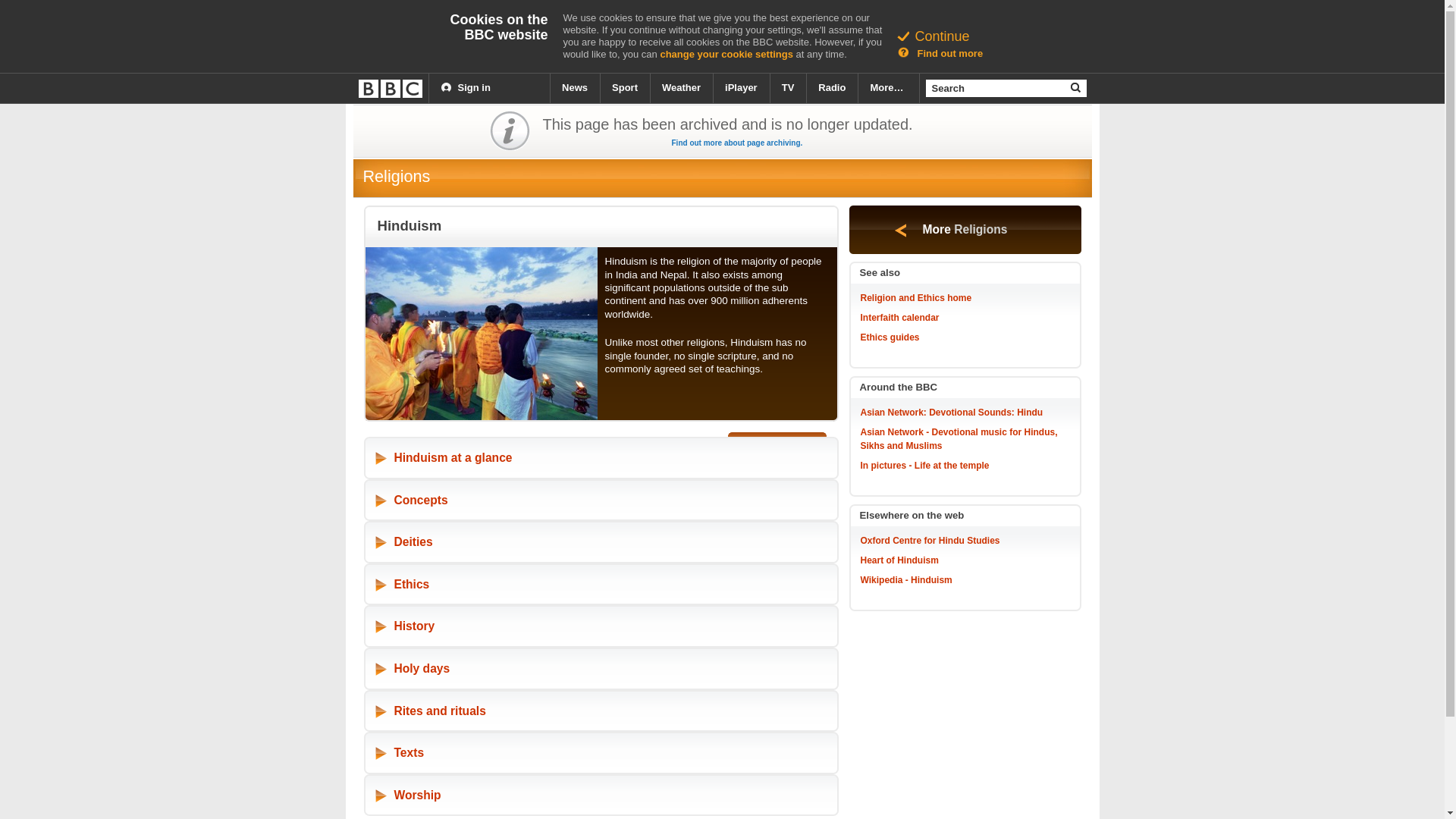 website screenshot of https://www.bbc.co.uk/religion/religions/hinduism/