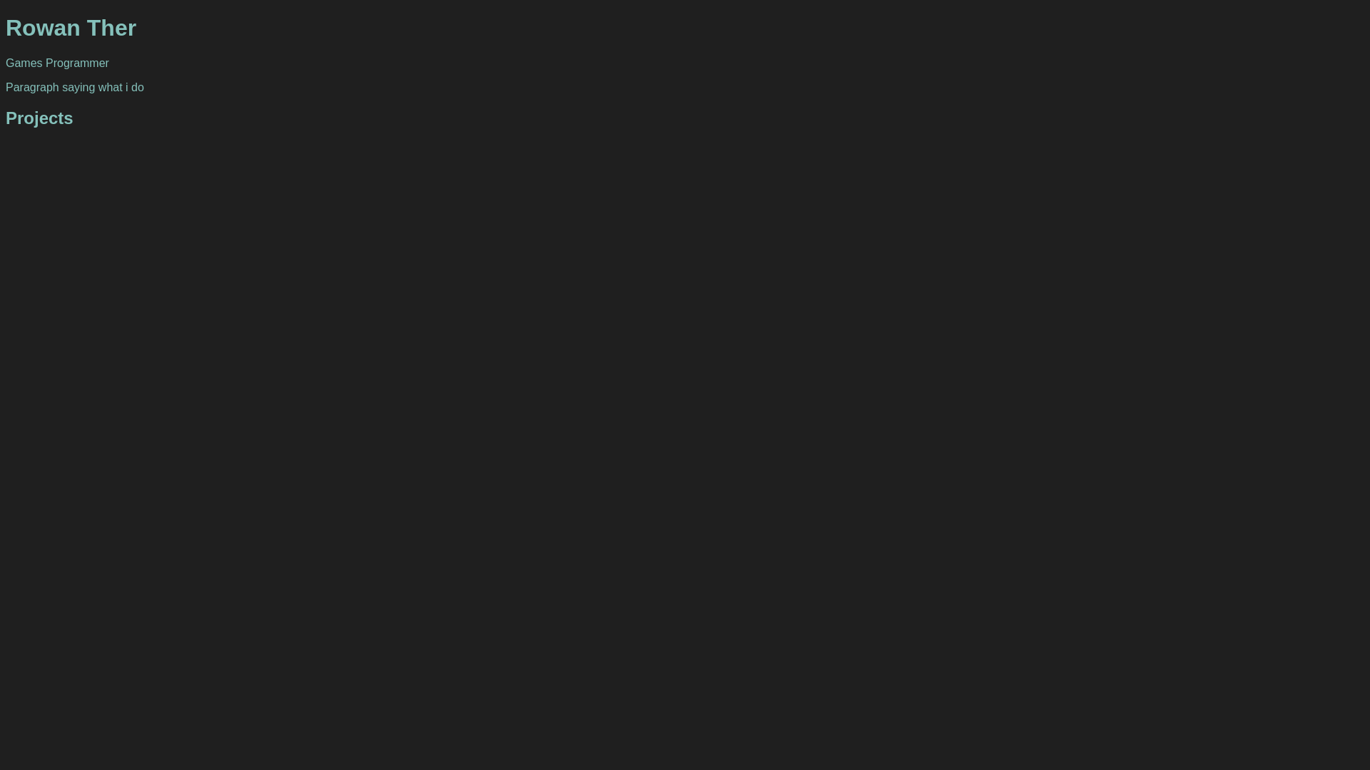 website screenshot of https://rowanther.com/