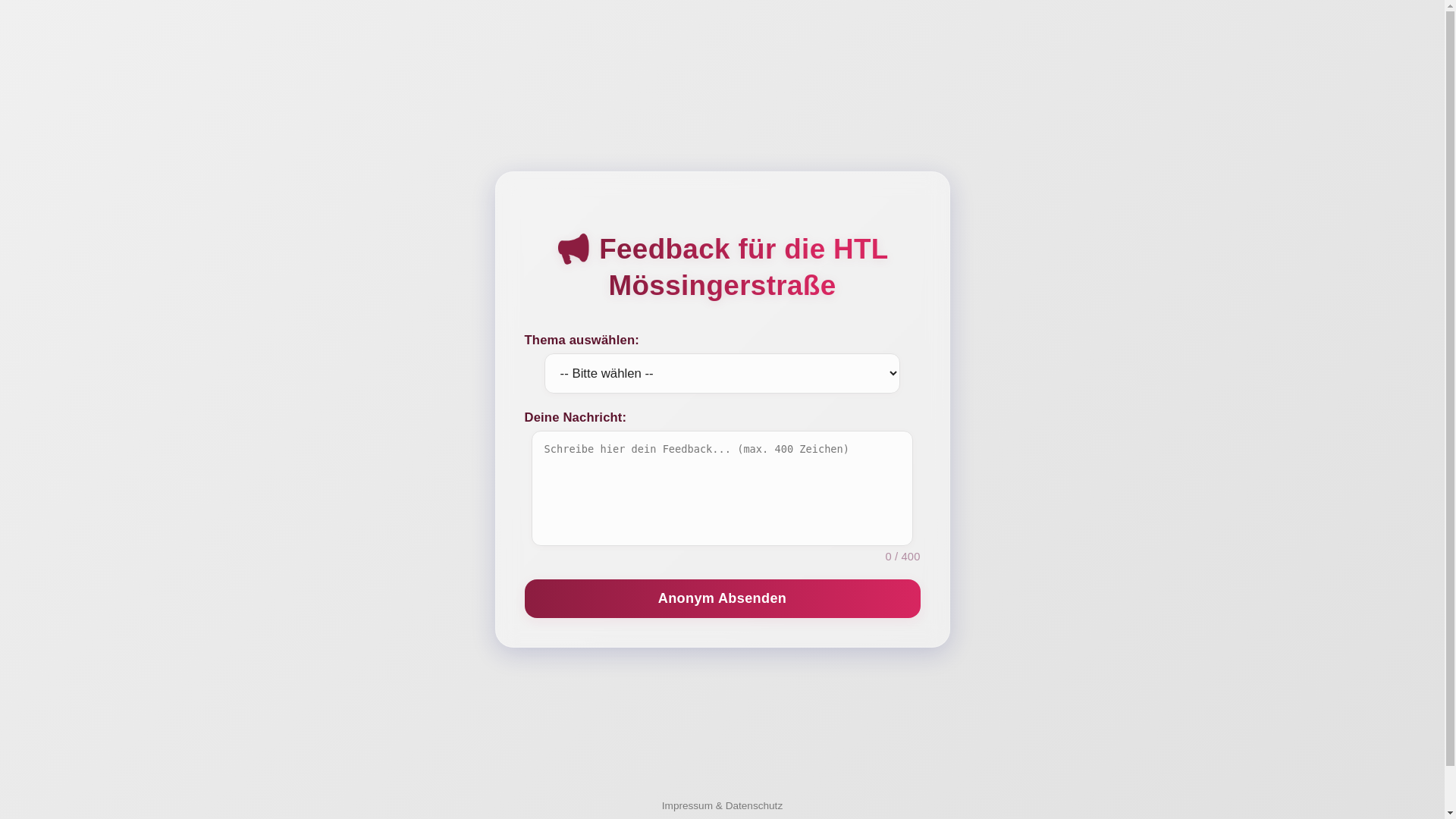 website screenshot of https://htl-feedback.com/