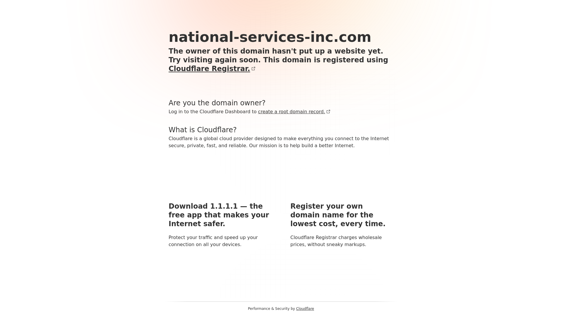 website screenshot of https://national-services-inc.com/