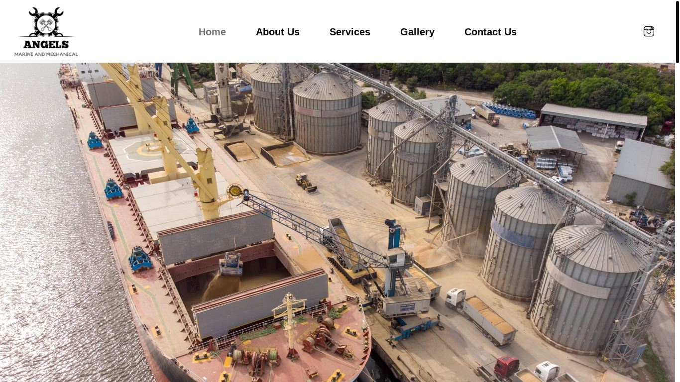 website screenshot of https://angelsmechanical.com.au/