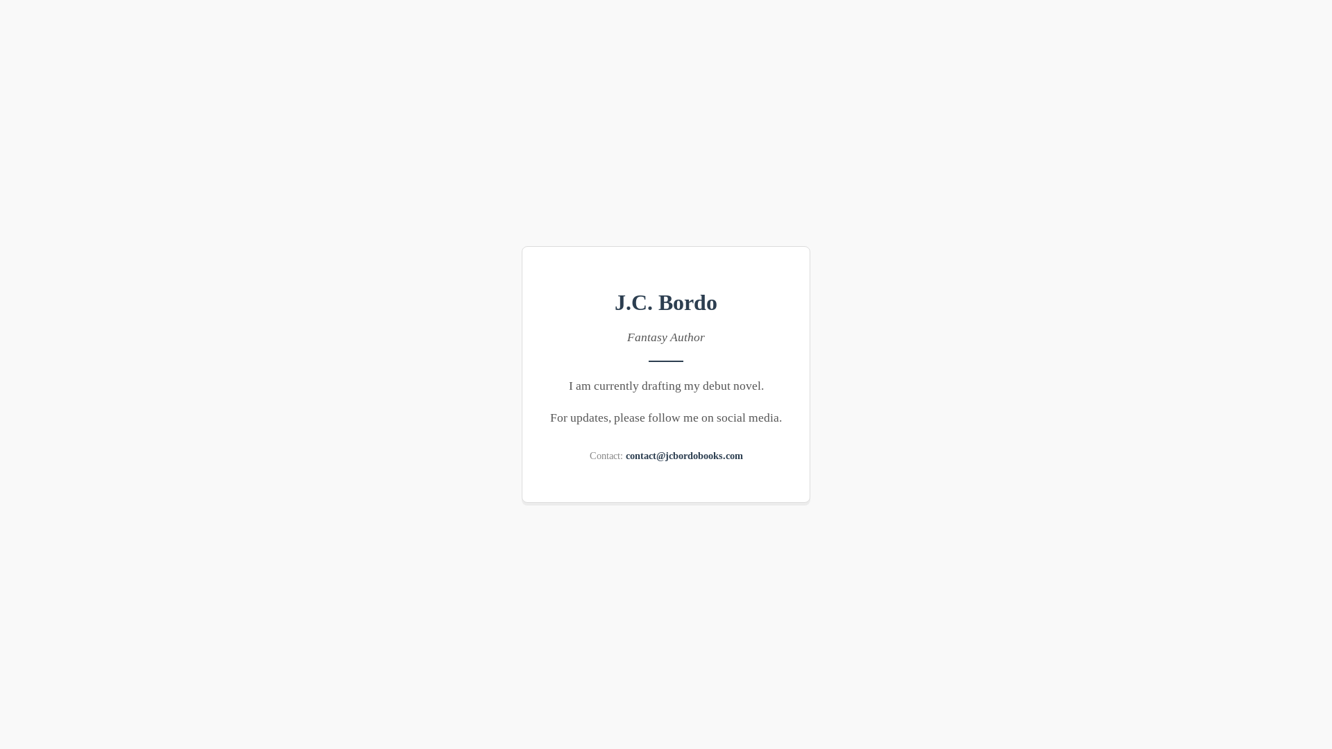 website screenshot of https://jcbordobooks.pages.dev/