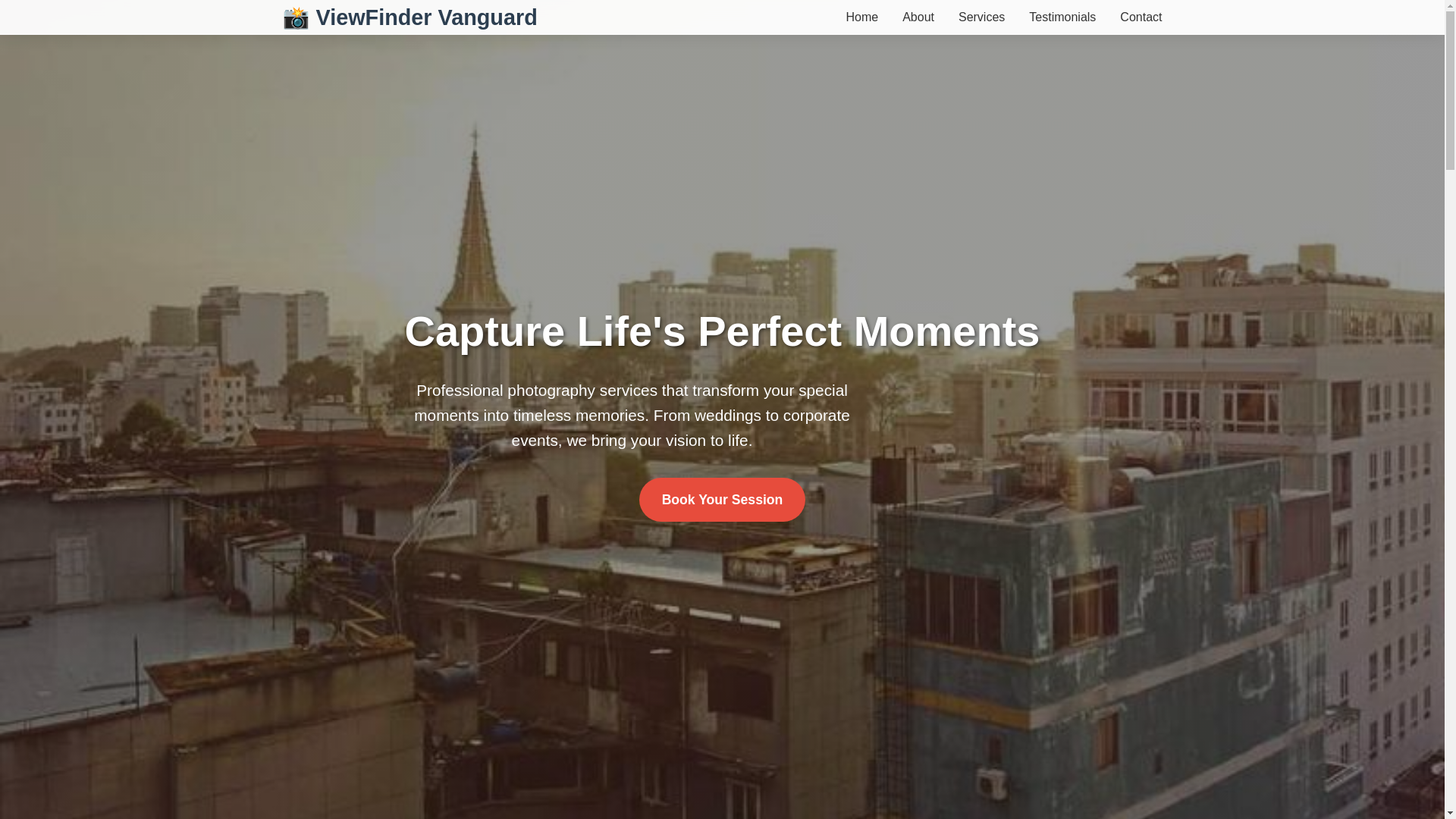 website screenshot of https://viewfindervanguard.digital/
