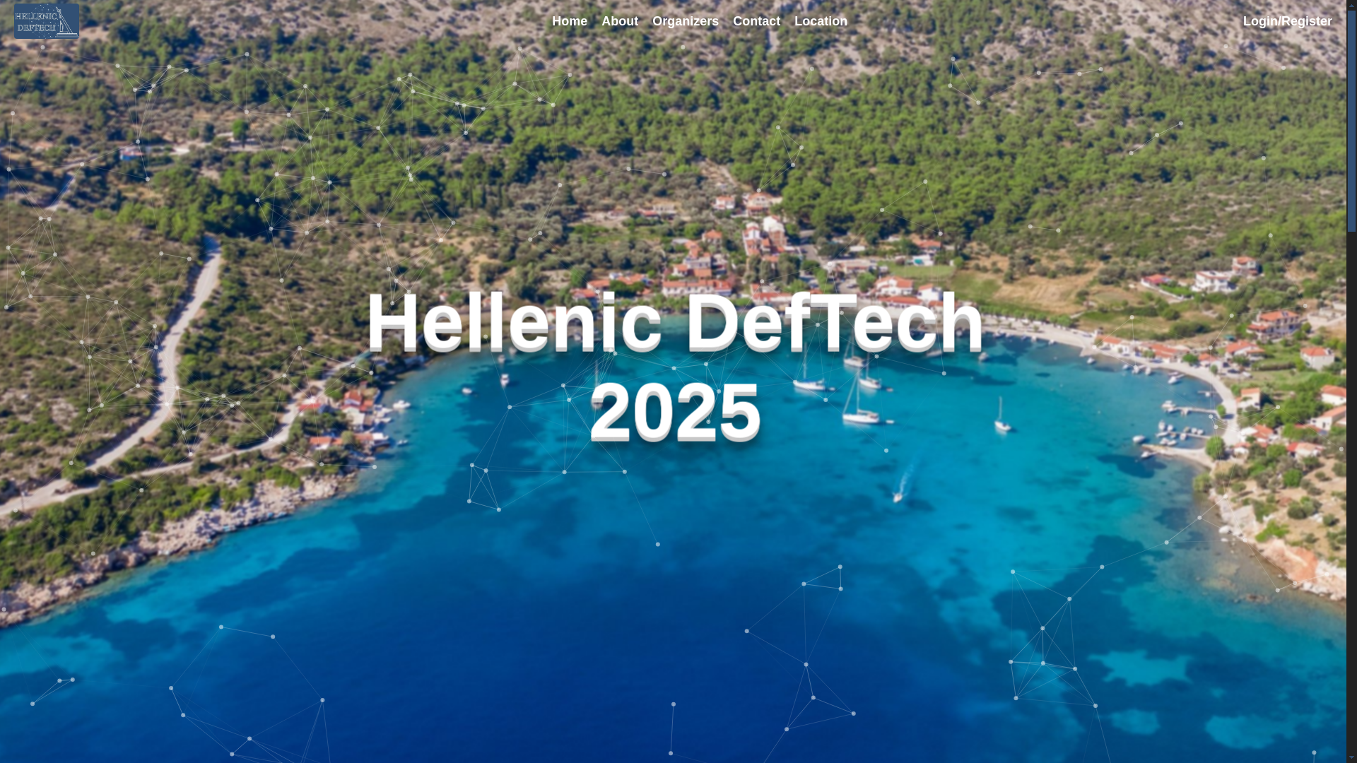 website screenshot of https://deftech.gr/