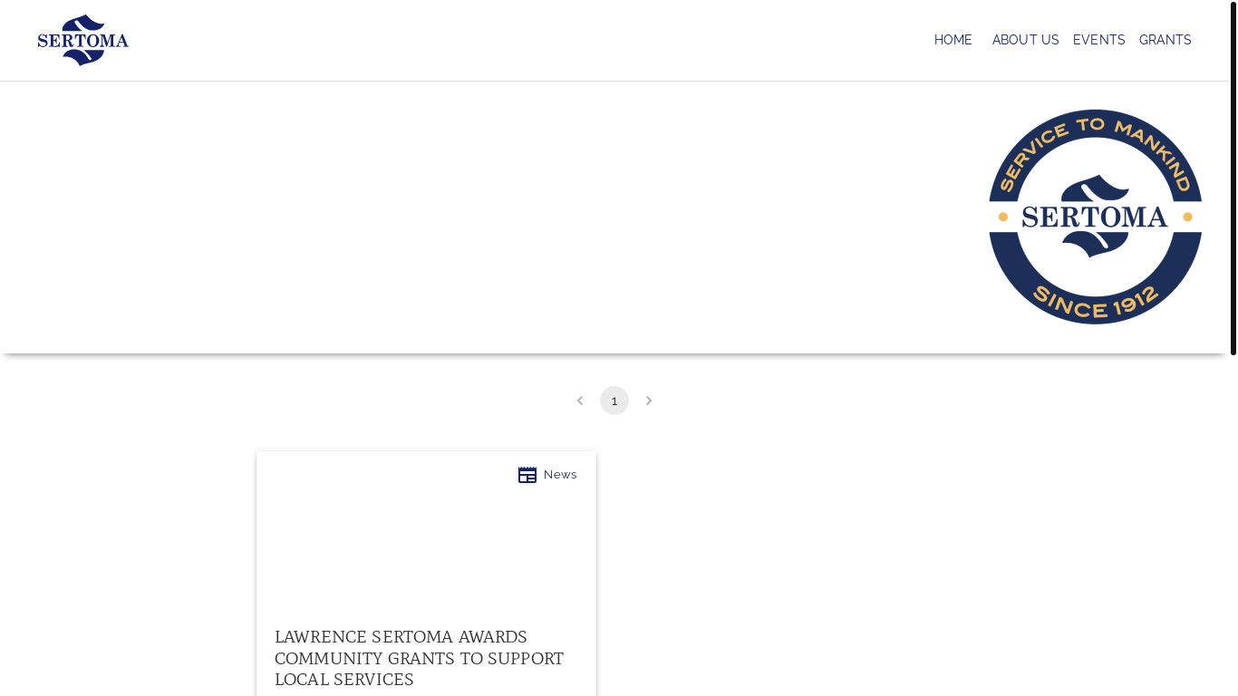 website screenshot of https://demo.lawrencesertoma.org/