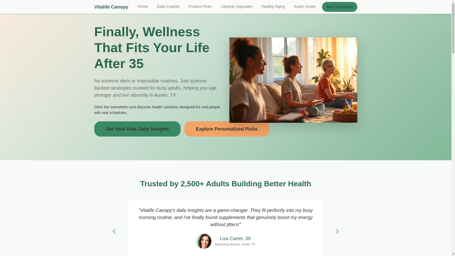 website screenshot of https://vitalquadrod.info/