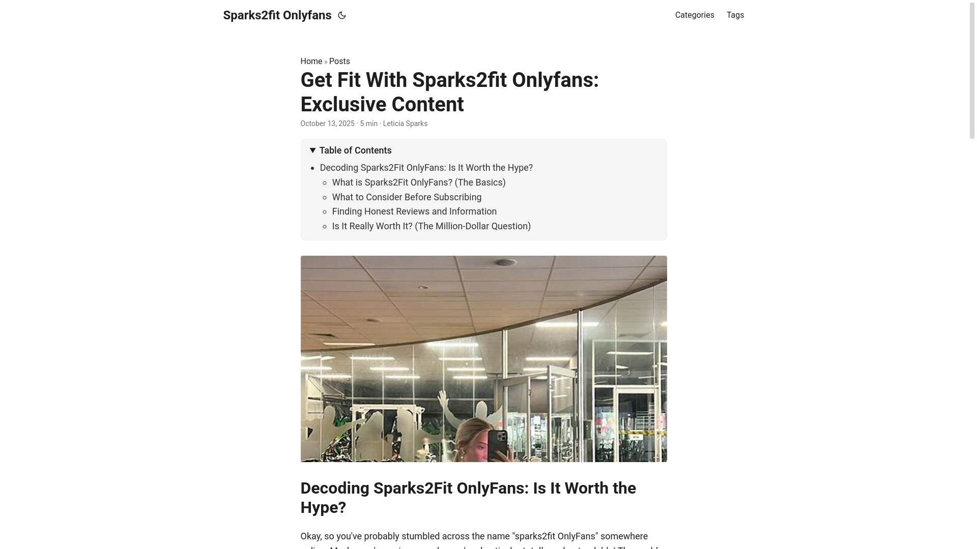 website screenshot of https://sparks2fit-onlyfans.pages.dev/